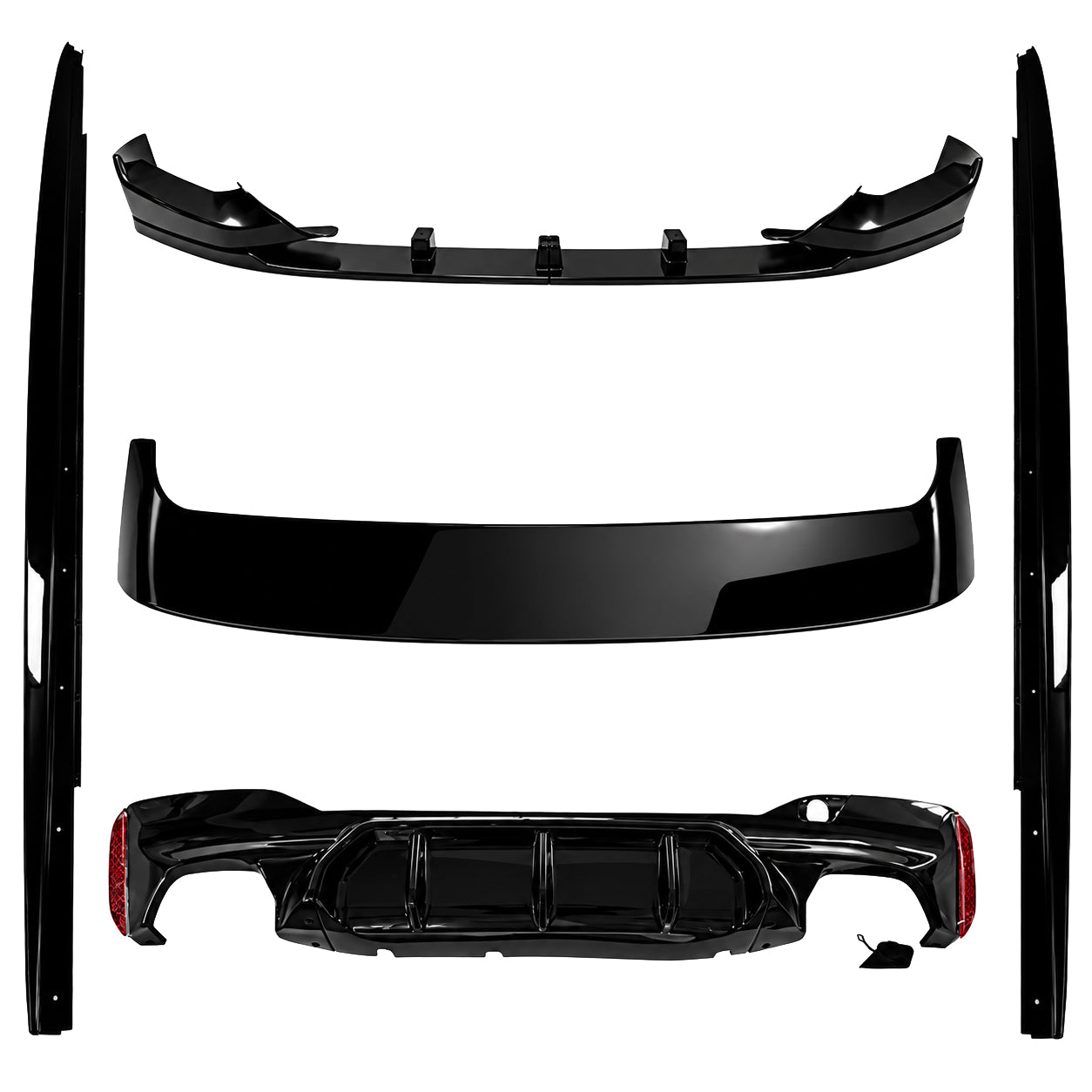 BODYKIT BODY KIT FOR BMW 5 SERIES G31 FRONT SPLITTER SIDE SKIRT REAR DIFFUSER