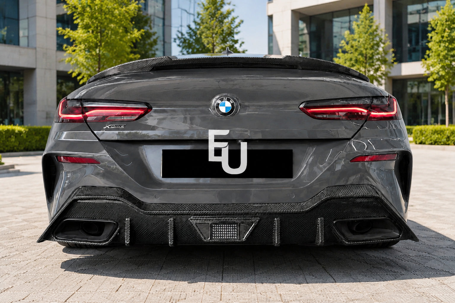 FOR BMW 8 SERIES G14 G15 BODYKIT BODY KIT FRONT SPLITTER LIP REAR DIFFUSER SKIRT