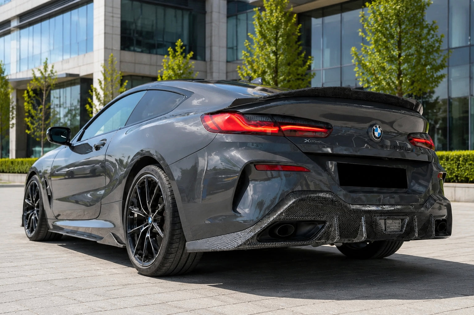 FOR BMW 8 SERIES G14 G15 BODYKIT BODY KIT FRONT SPLITTER LIP REAR DIFFUSER SKIRT