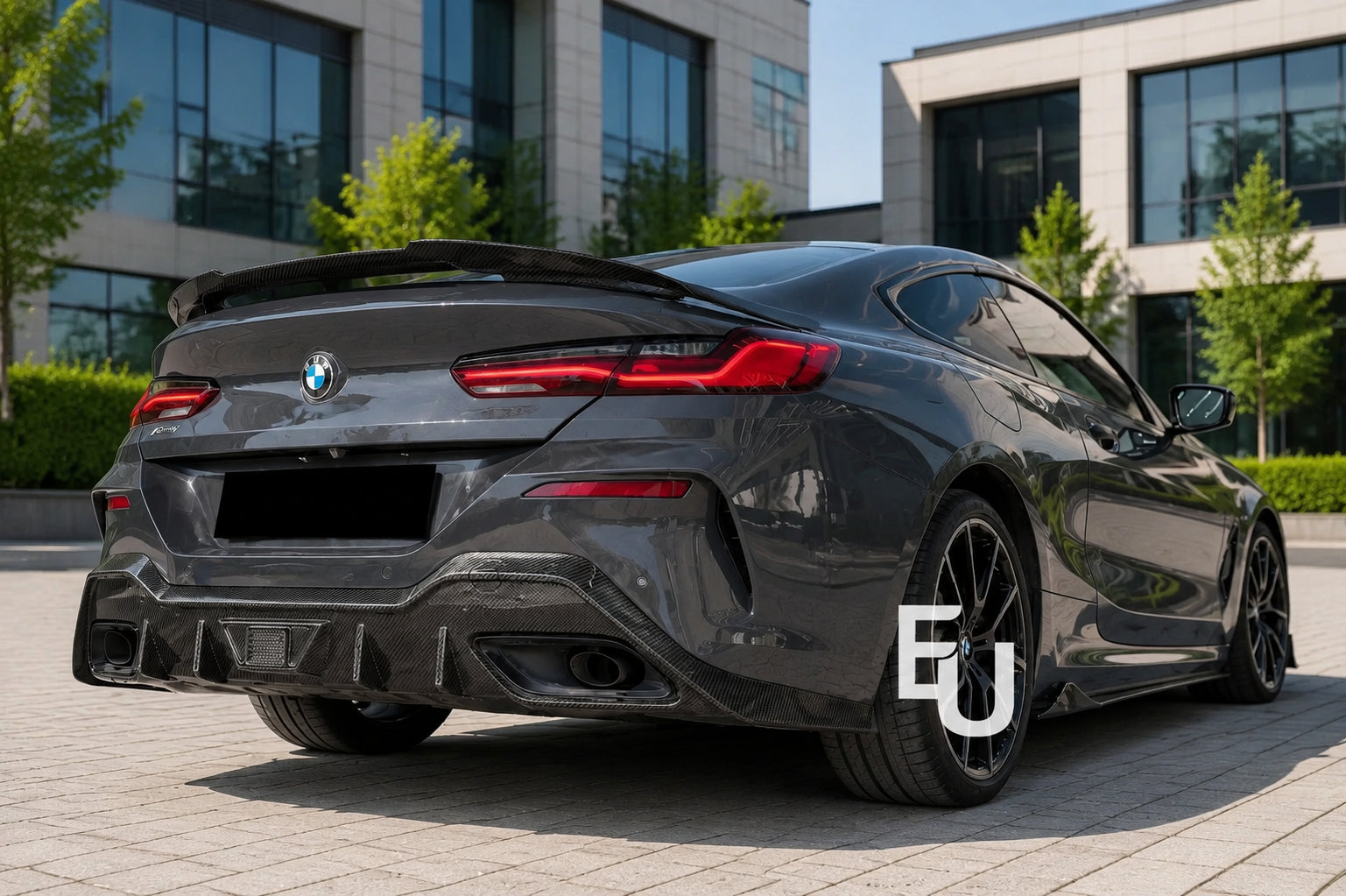 FOR BMW 8 SERIES G14 G15 BODYKIT BODY KIT FRONT SPLITTER LIP REAR DIFFUSER SKIRT