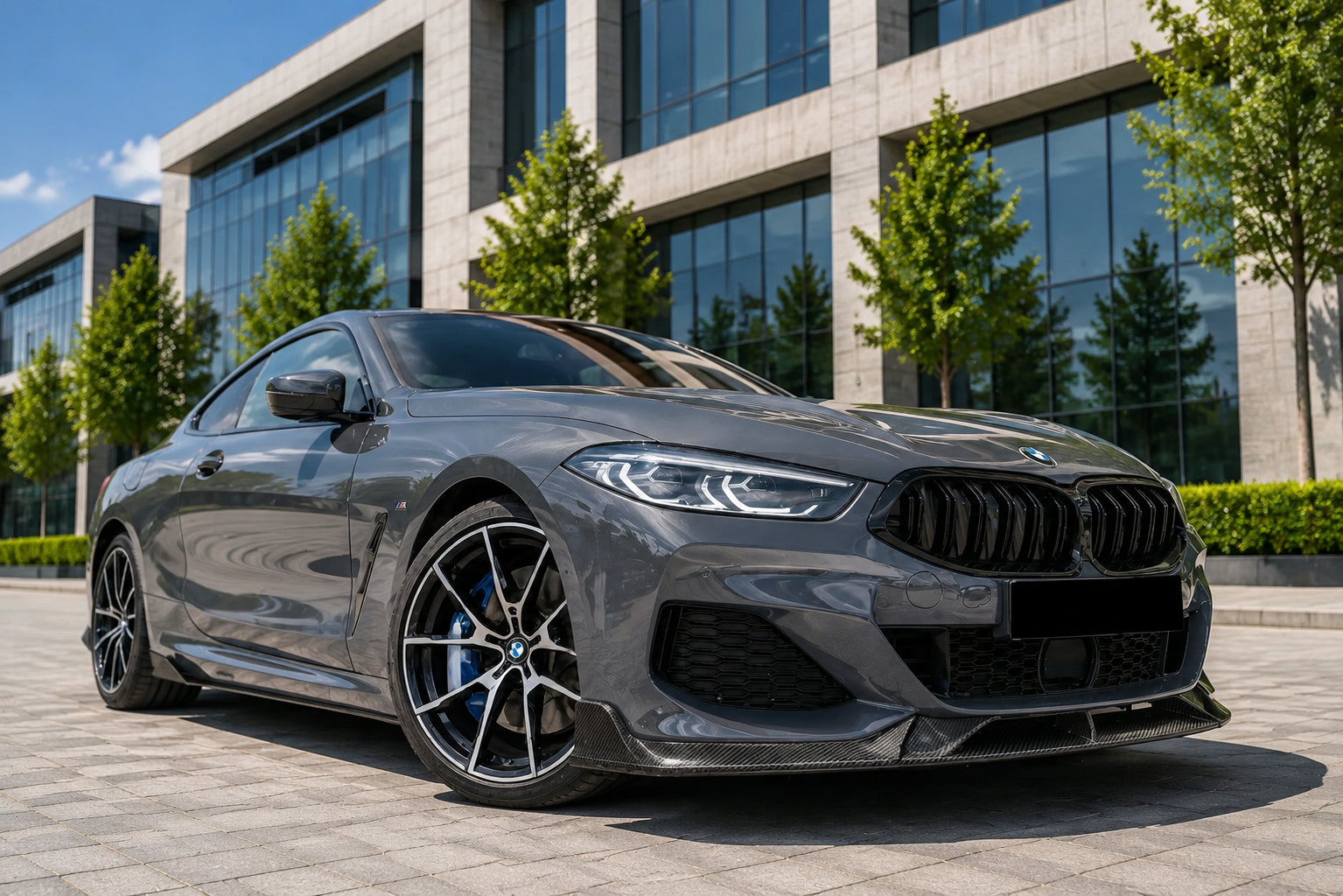 FOR BMW 8 SERIES G14 G15 BODYKIT BODY KIT FRONT SPLITTER LIP REAR DIFFUSER SKIRT