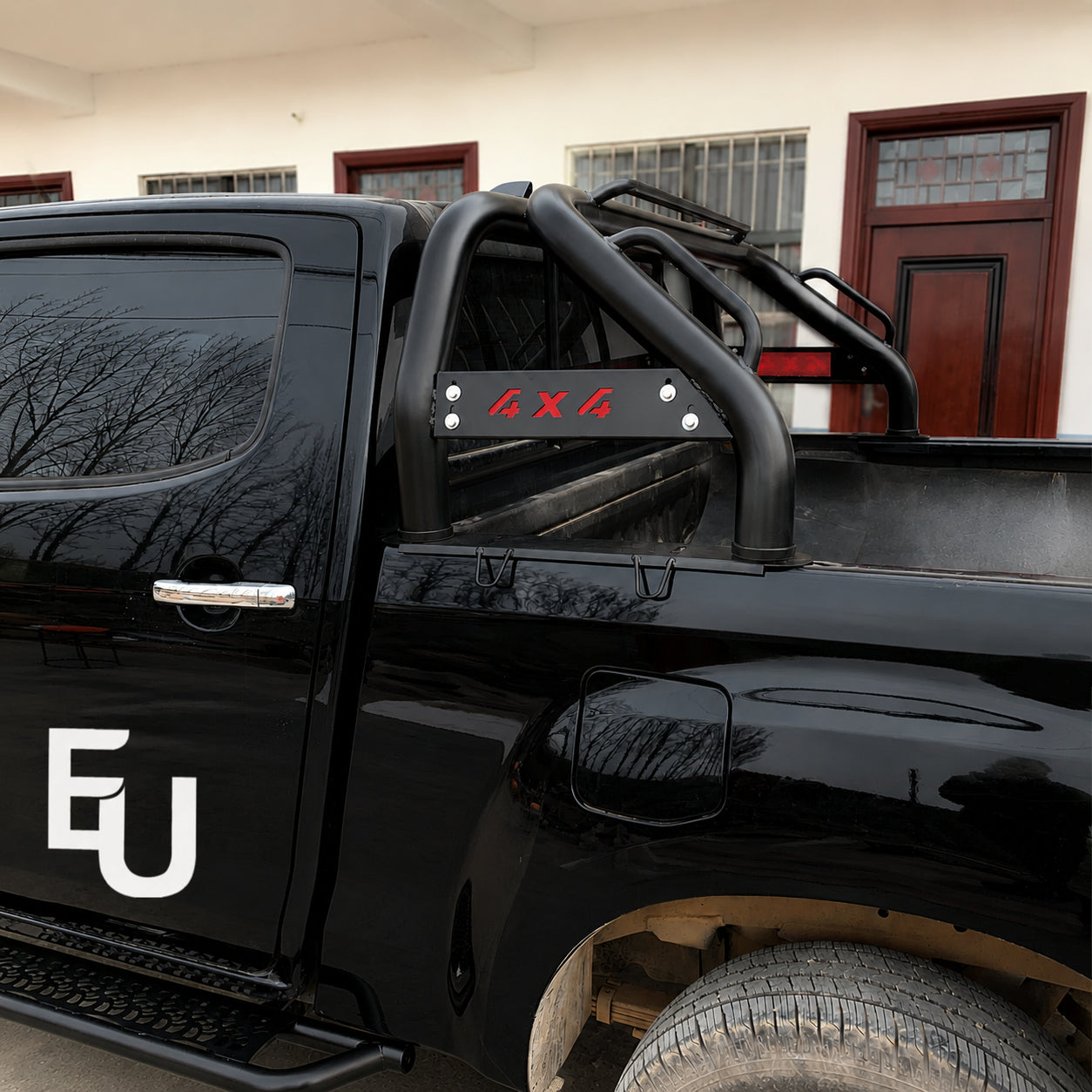 BLACK IRON ROLL BAR FOR ISUZU D-MAX 2012–2019 PICKUP TRUCK HEAVY DUTY SPORTS BAR