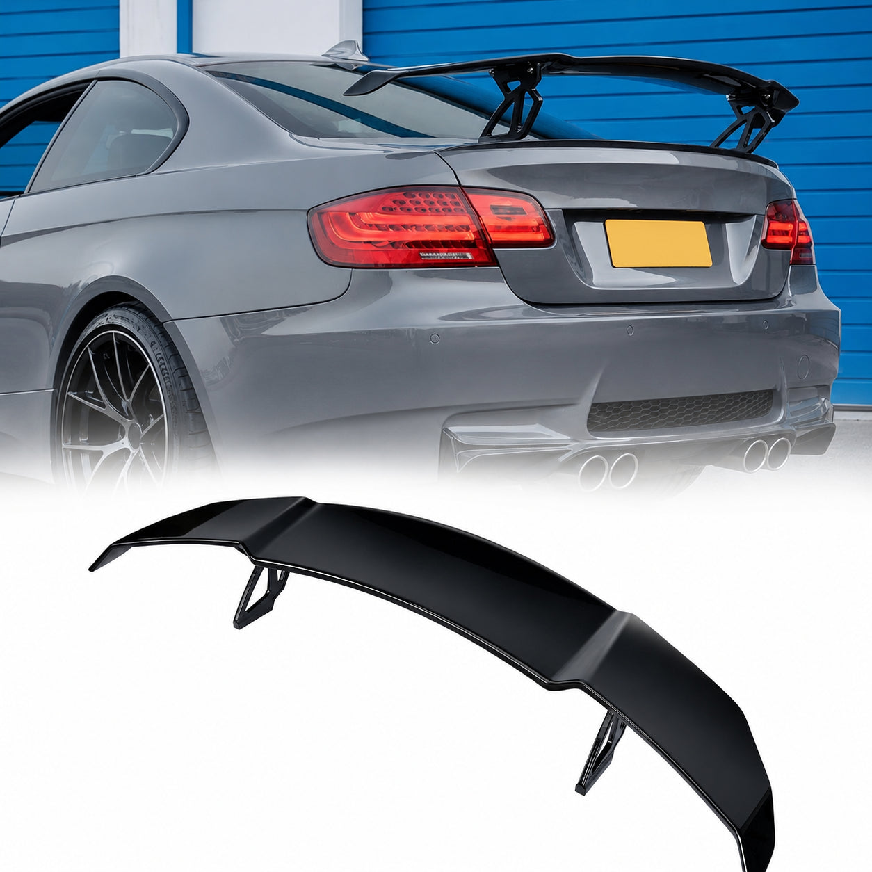 REAR BOOT TRUNK WING UNIVERSAL SPOILER FOR MERCEDES C E CLA CLASS C63 E63 CLA45