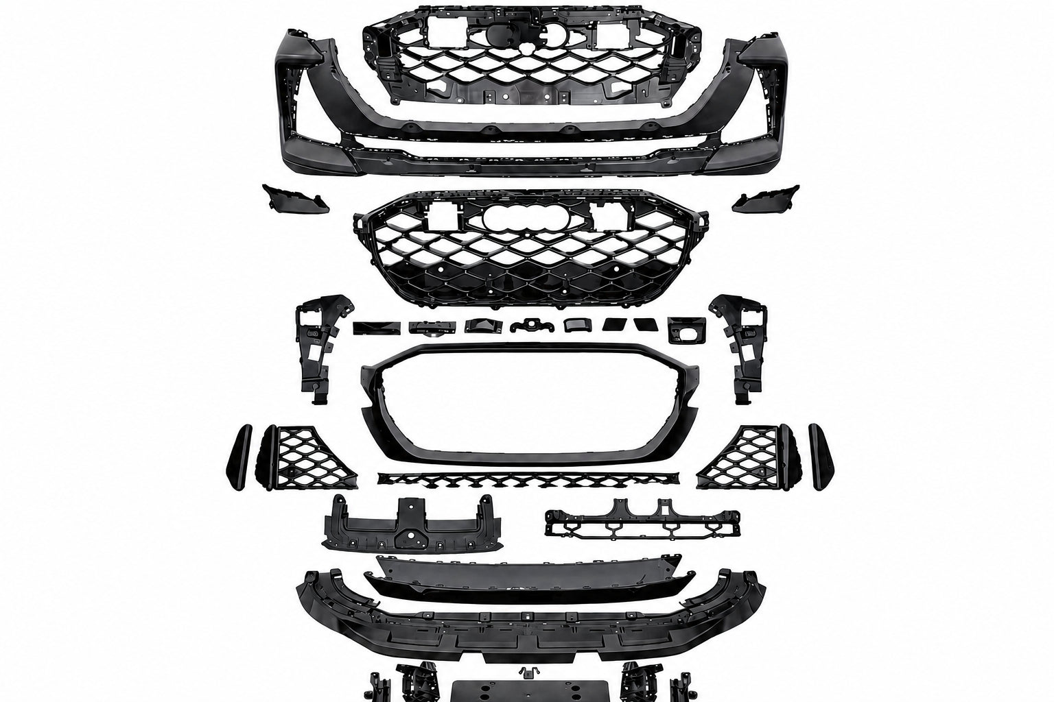 RSQ8 CONVERSION FRONT BUMPER CONVERSION BODYKIT FOR AUDI Q8 2019-2023