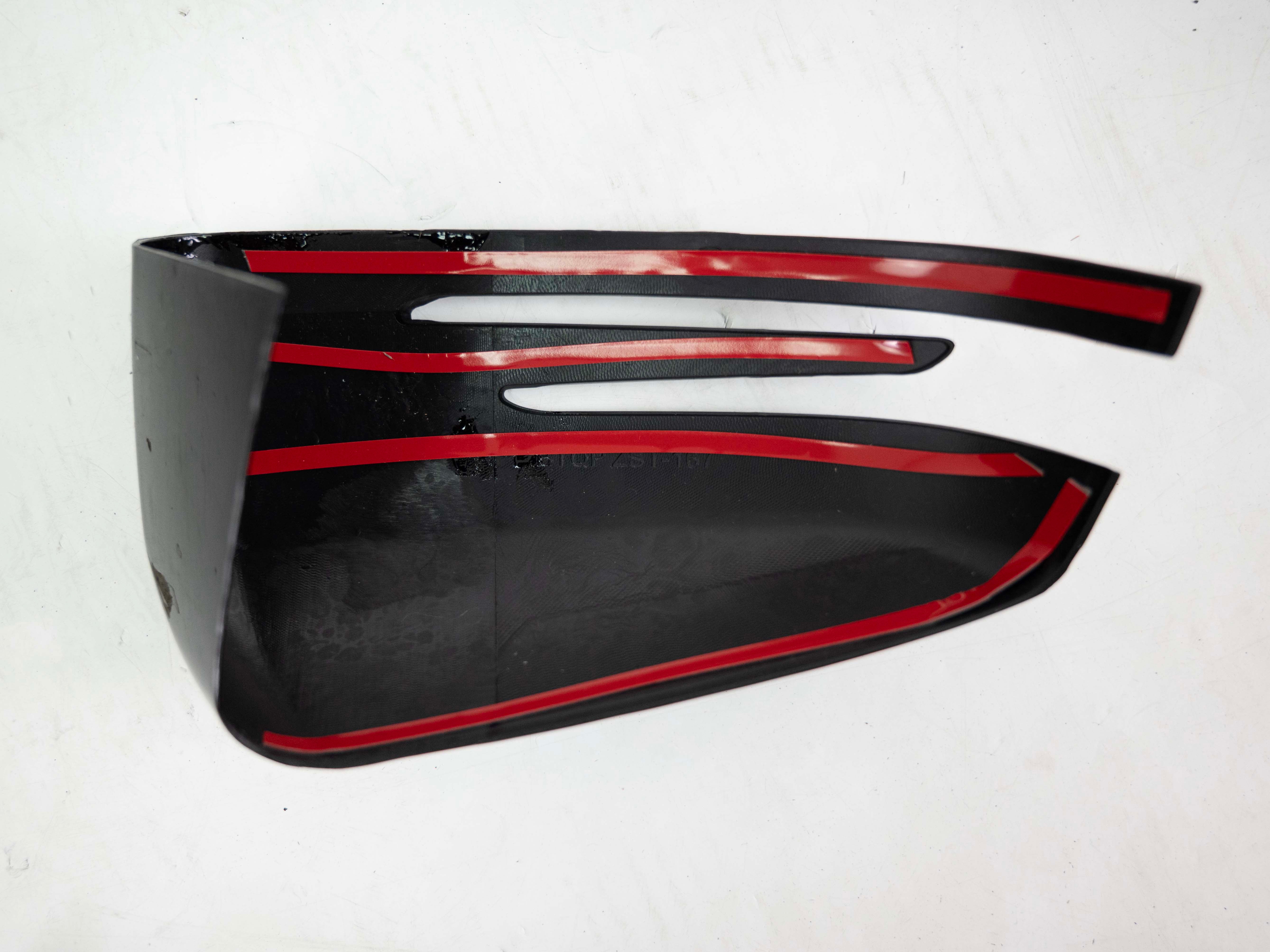 GLOSS BLACK WING MIRROR COVER CAPS FOR MERCEDES A C S CLASS W221 W204 W176 C117