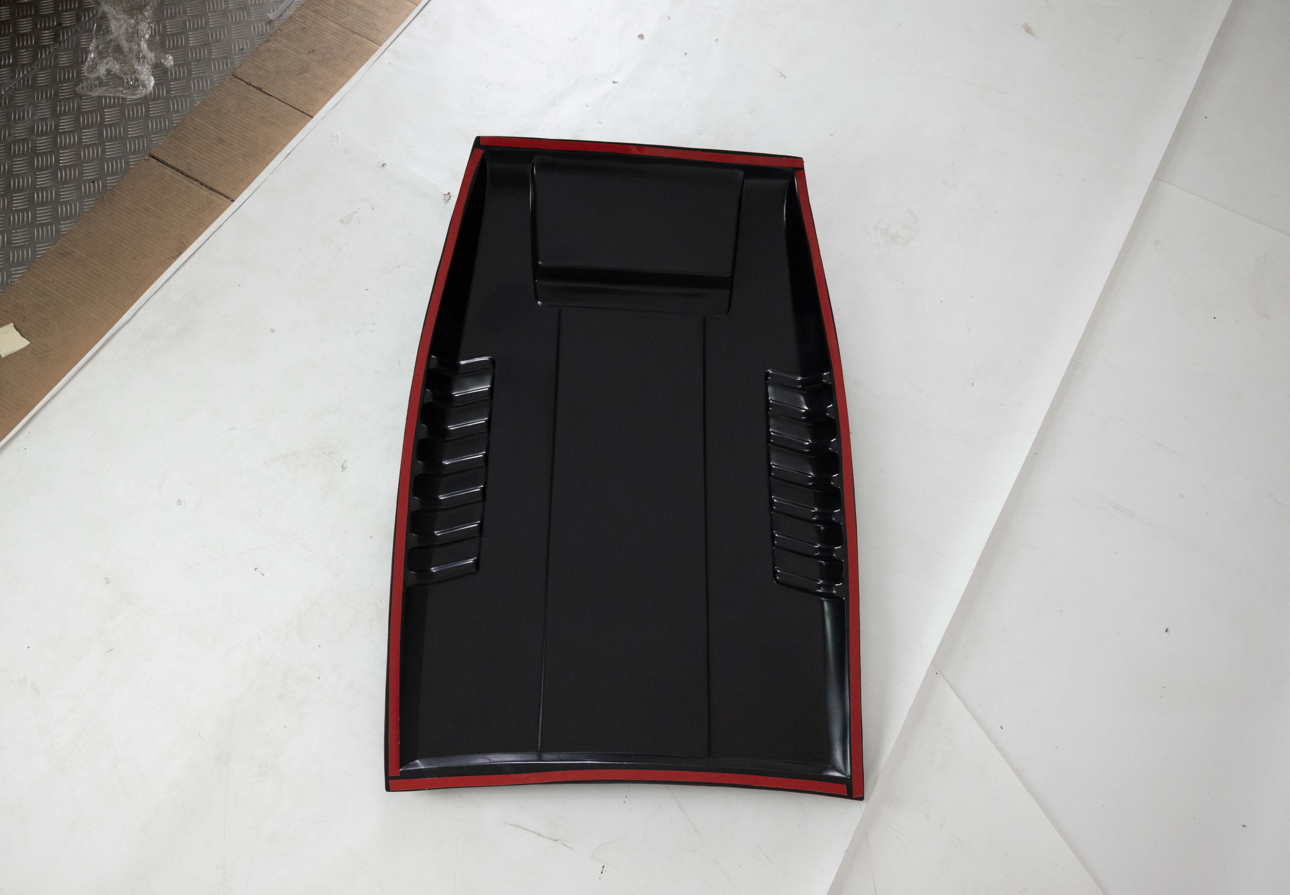 FOR FORD RANGER T7 T8 2015-22 MATTE BLACK BONNET HOOD SCOOP VENT WILDTRAK RAPTOR