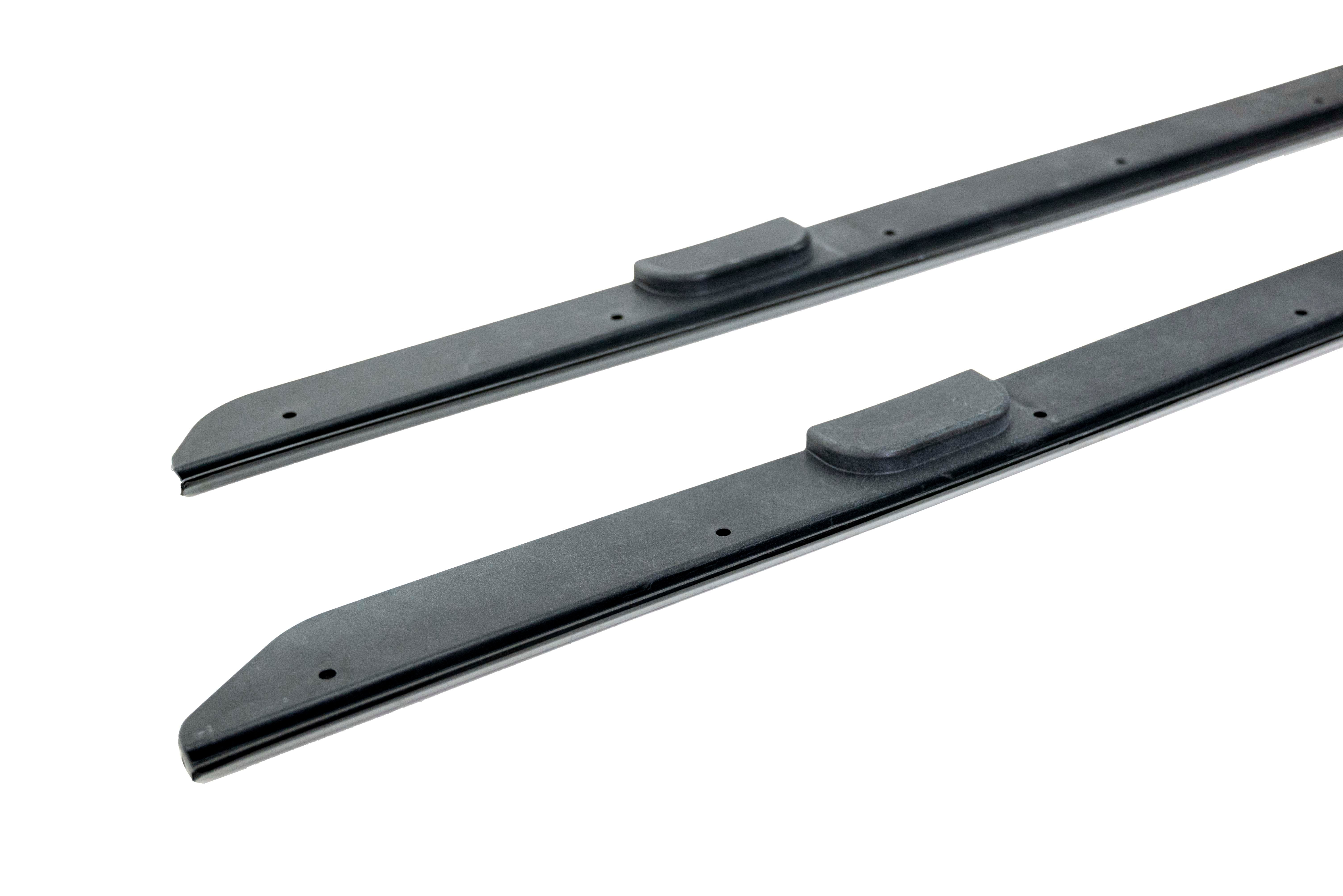 FOR BMW 2 SERIES F22 F23 SIDE SKIRTS EXTENSION LIP BLADES GLOSS BLACK 2014-2021