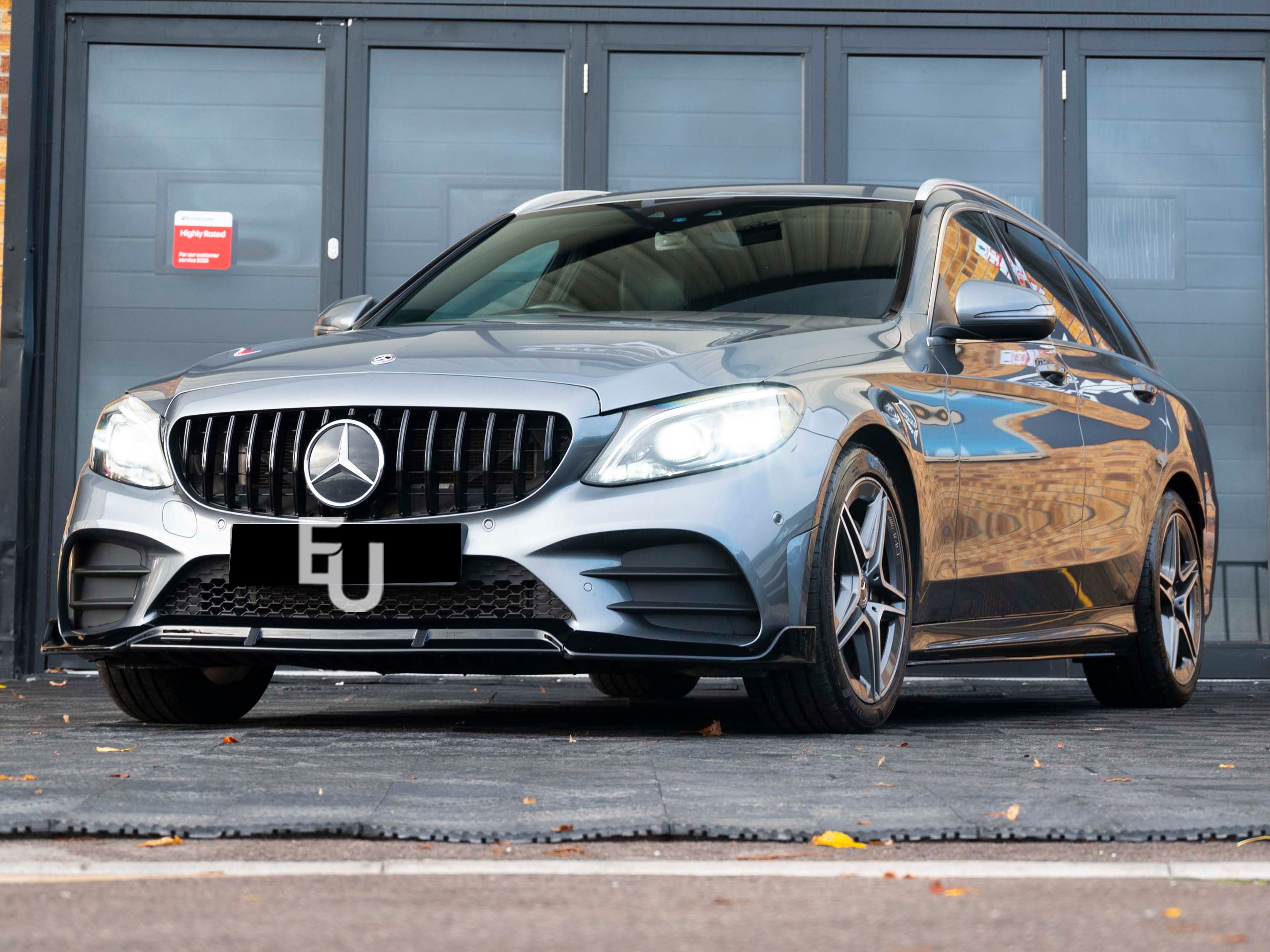 FOR MERCEDES C CLASS S205 C63 BODYKIT BODY KIT FRONT SPLITTER LIP DIFFUSER 15-18