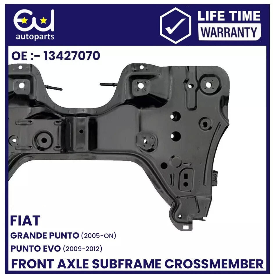 FRONT SUBFRAME CROSSMEMBER ENGINE FOR FIAT GRANDE PUNTO EVO 09- 12 WITH BOLTS