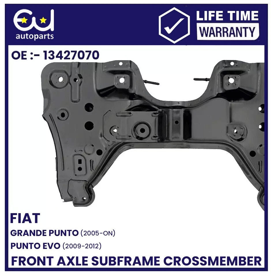 FRONT SUBFRAME CROSSMEMBER ENGINE FOR FIAT GRANDE PUNTO EVO 09- 12 WITH BOLTS