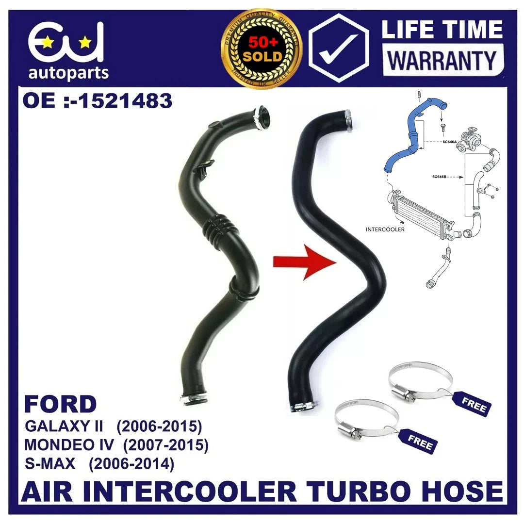 INTERCOOLER TURBO HOSE PIPE FOR FORD MONDEO S-MAX GALAXY MK4 1.8 TDCI 1521483