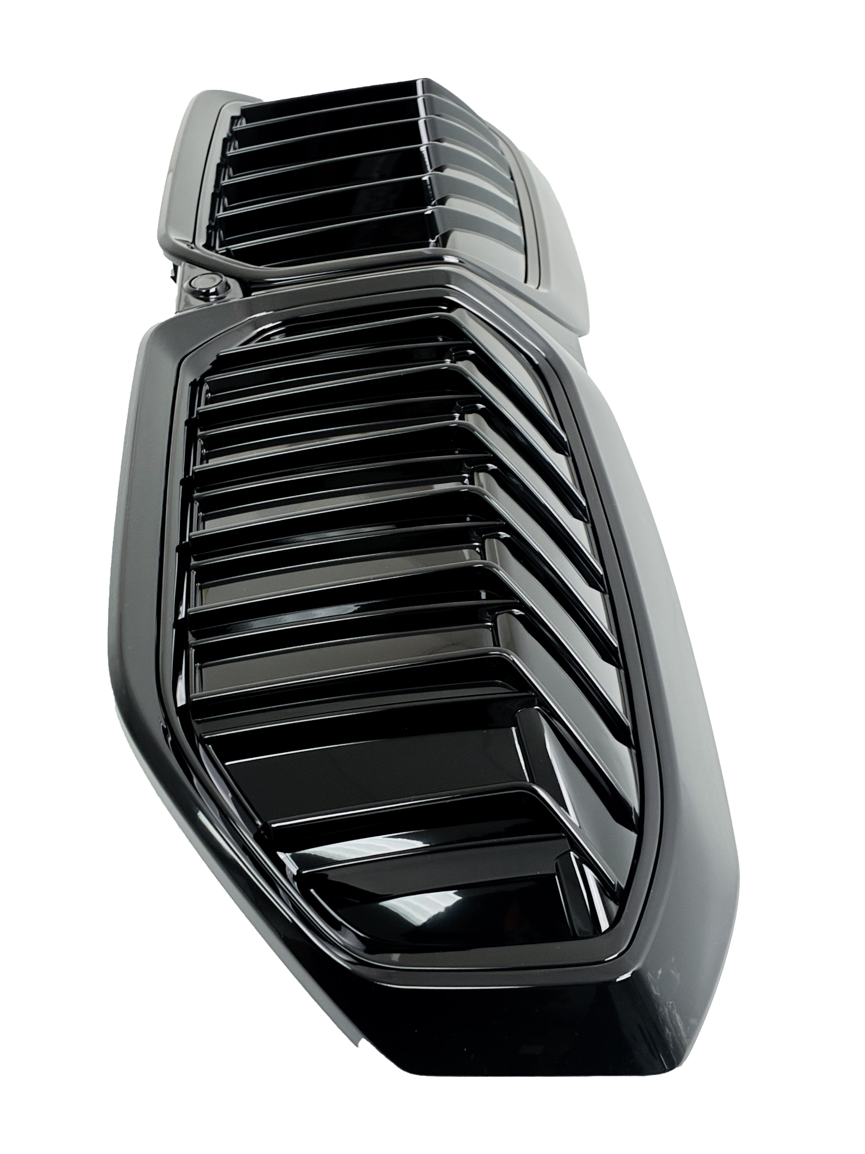 FOR BMW I3 EV FRONT MESH BUMPER DUAL GRILL GRILLE REPLACEMENT DOUBLE LINE 23-24