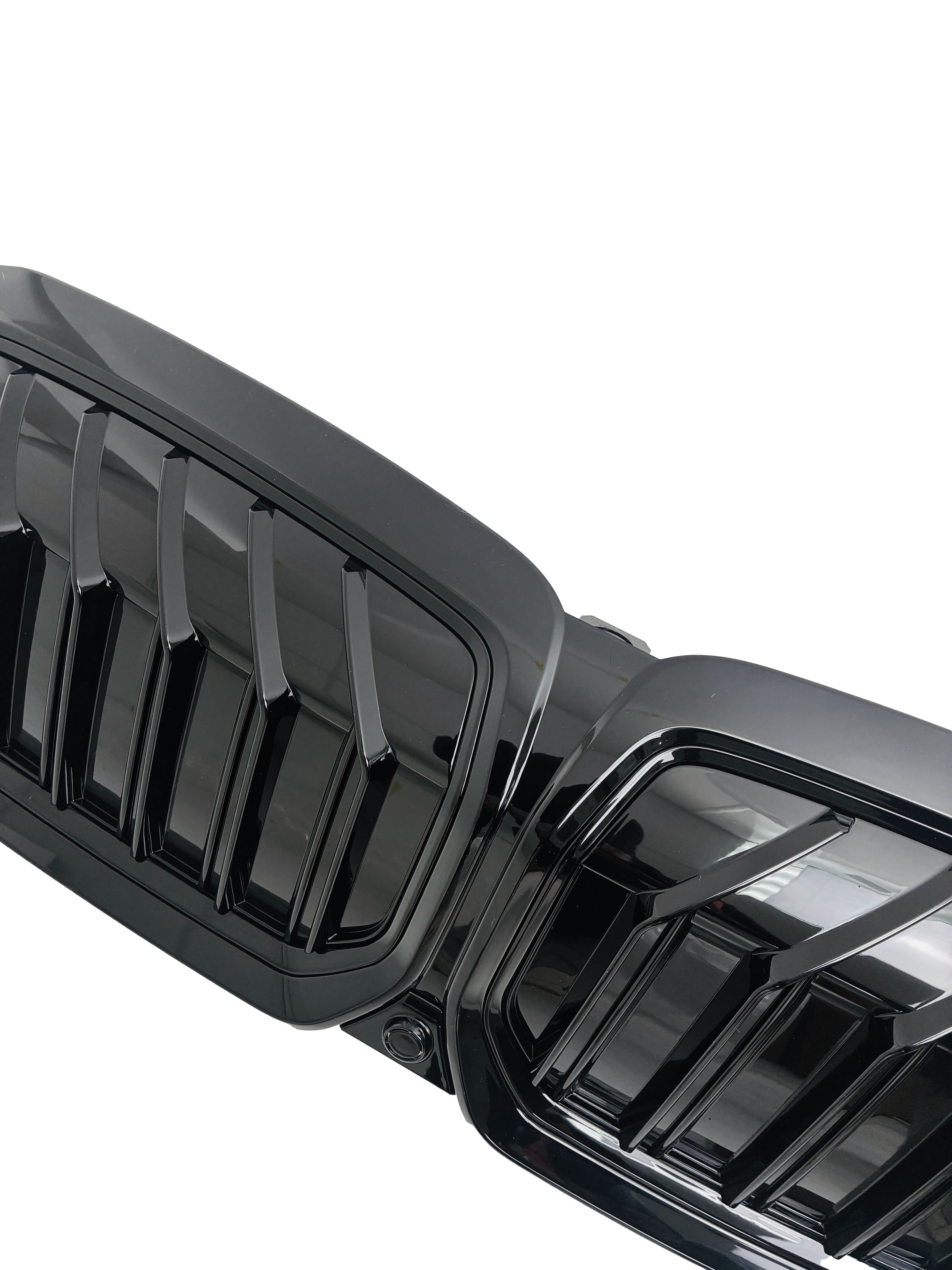 FOR BMW I3 EV FRONT MESH BUMPER DUAL GRILL GRILLE REPLACEMENT DOUBLE LINE 23-24