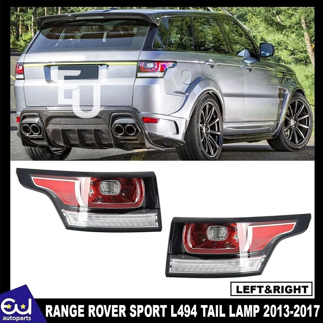 RIGHT LEFT PAIR REAR TAIL LIGHT LAMP FOR RANGE ROVER SPORT L494 2013-2017 UK