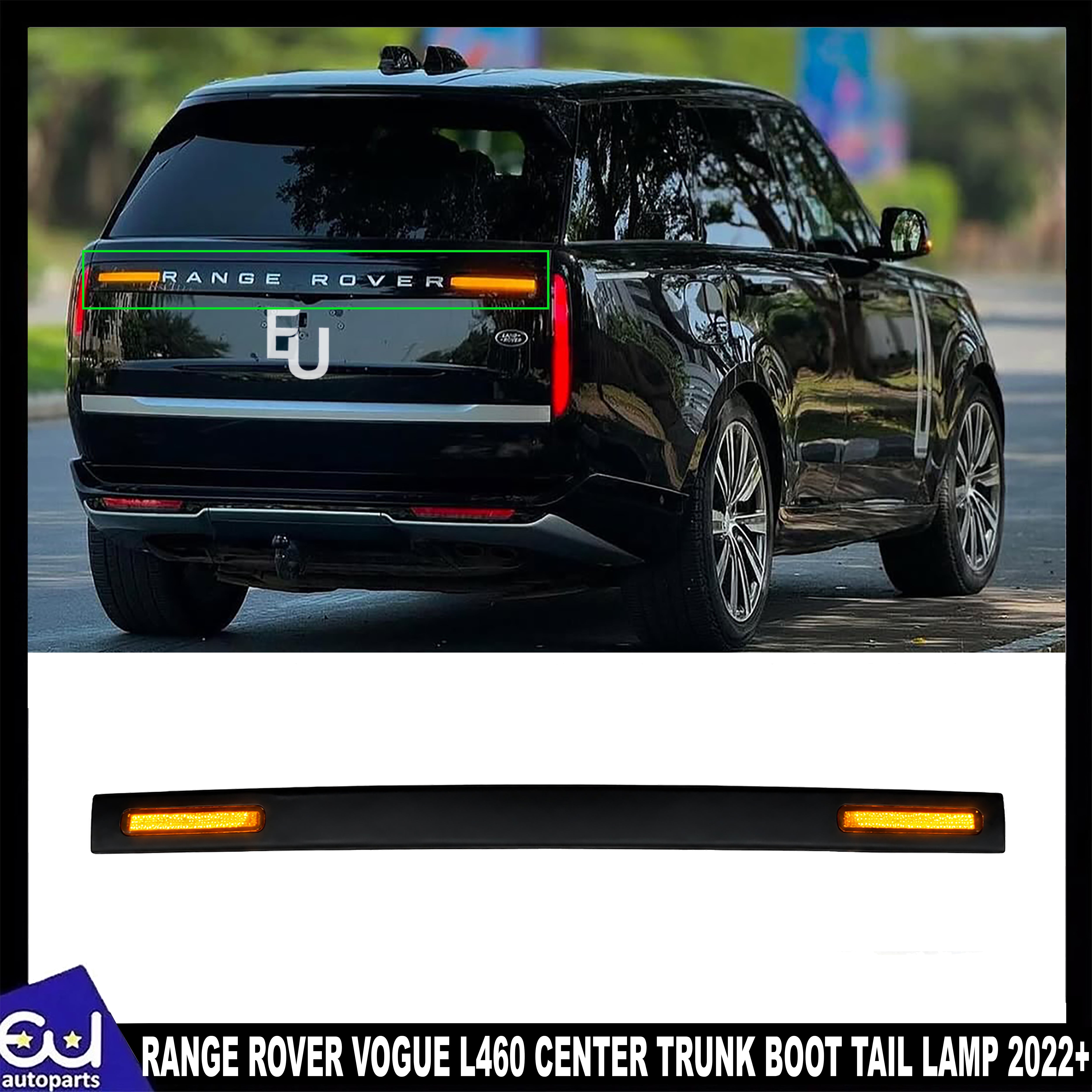 FOR RANGE ROVER VOGUE L460 UPGRADE CENTER TRUNK BOOT TAIL LIGHT BRAKE LAMP 2022+