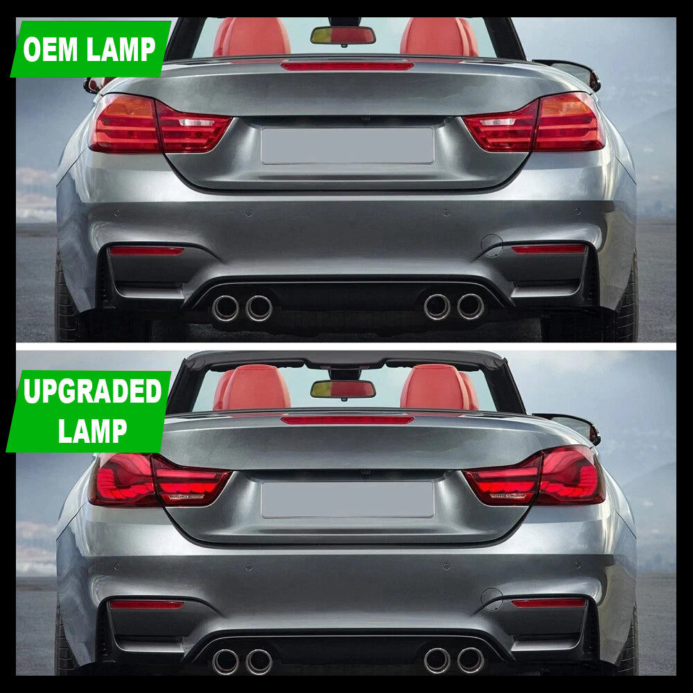 FOR BMW M4 F32 F33 F36 F82 F83 LED RED ANIMATION GTS REAR TAIL LIGHT LAMP 14-20