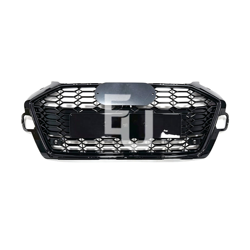 FOR AUDI A4 S4 B9.5 GRILLE GRILL RS4 STYLE HONEYCOMB RADIATOR BUMPER GLOSS 20-25