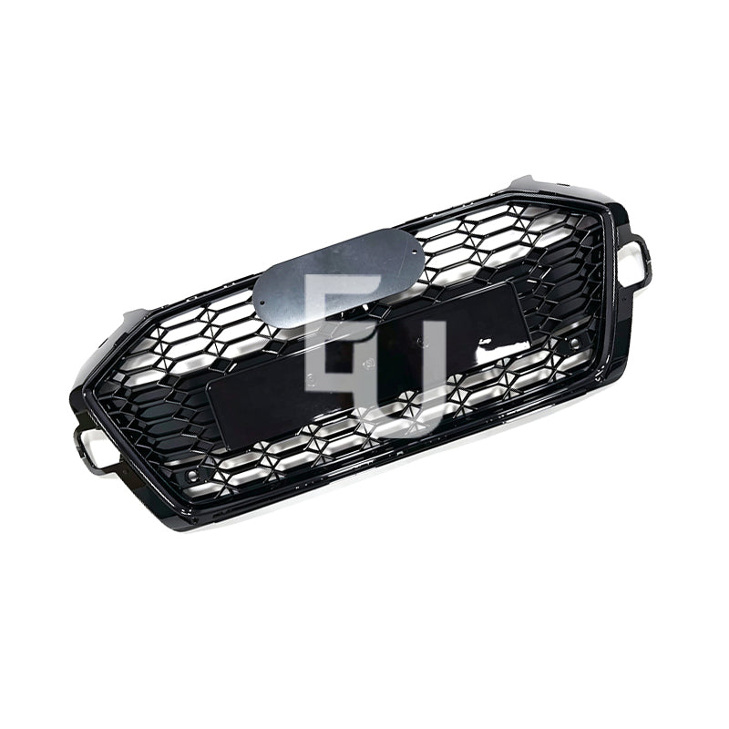 FOR AUDI A4 S4 B9.5 GRILLE GRILL RS4 STYLE HONEYCOMB RADIATOR BUMPER GLOSS 20-25