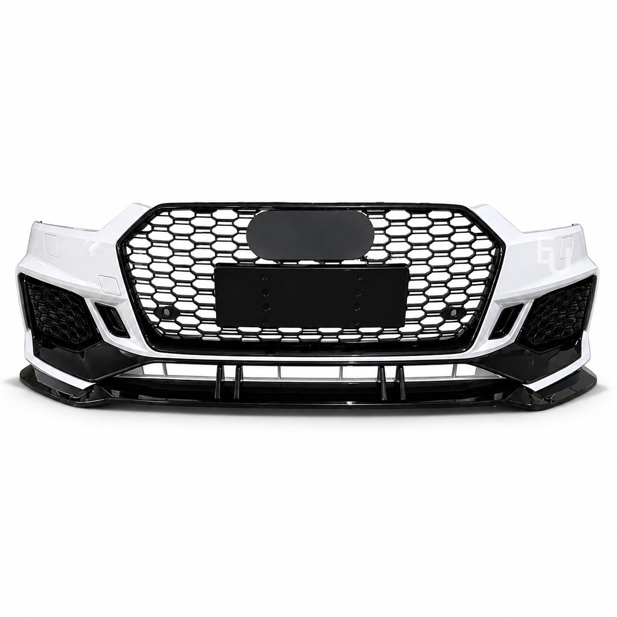 RS5 LOOK FRONT SPLITTER BUMPER BODY KIT GRILLE FOR AUDI A5 S5 B9 8W 2017-2020