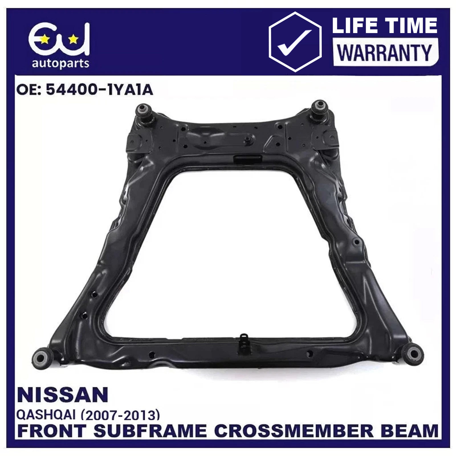 FRONT SUBFRAME CROSSMEMBER FOR NISSAN QASHQAI MK1 J10 NJ10 07-13 PETROL 1.6 2.0