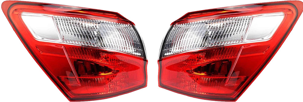 FOR NISSAN QASHQAI 5&7 SEATER LEFT & RIGHT REAR OUTER TAIL LIGHT LAMP 2010-2014
