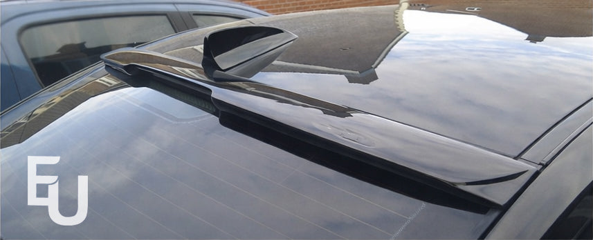 REAR ROOF SPOILER WING LIP FOR BMW 5 SERIES E60 2003-2010 GLOSS BLACK