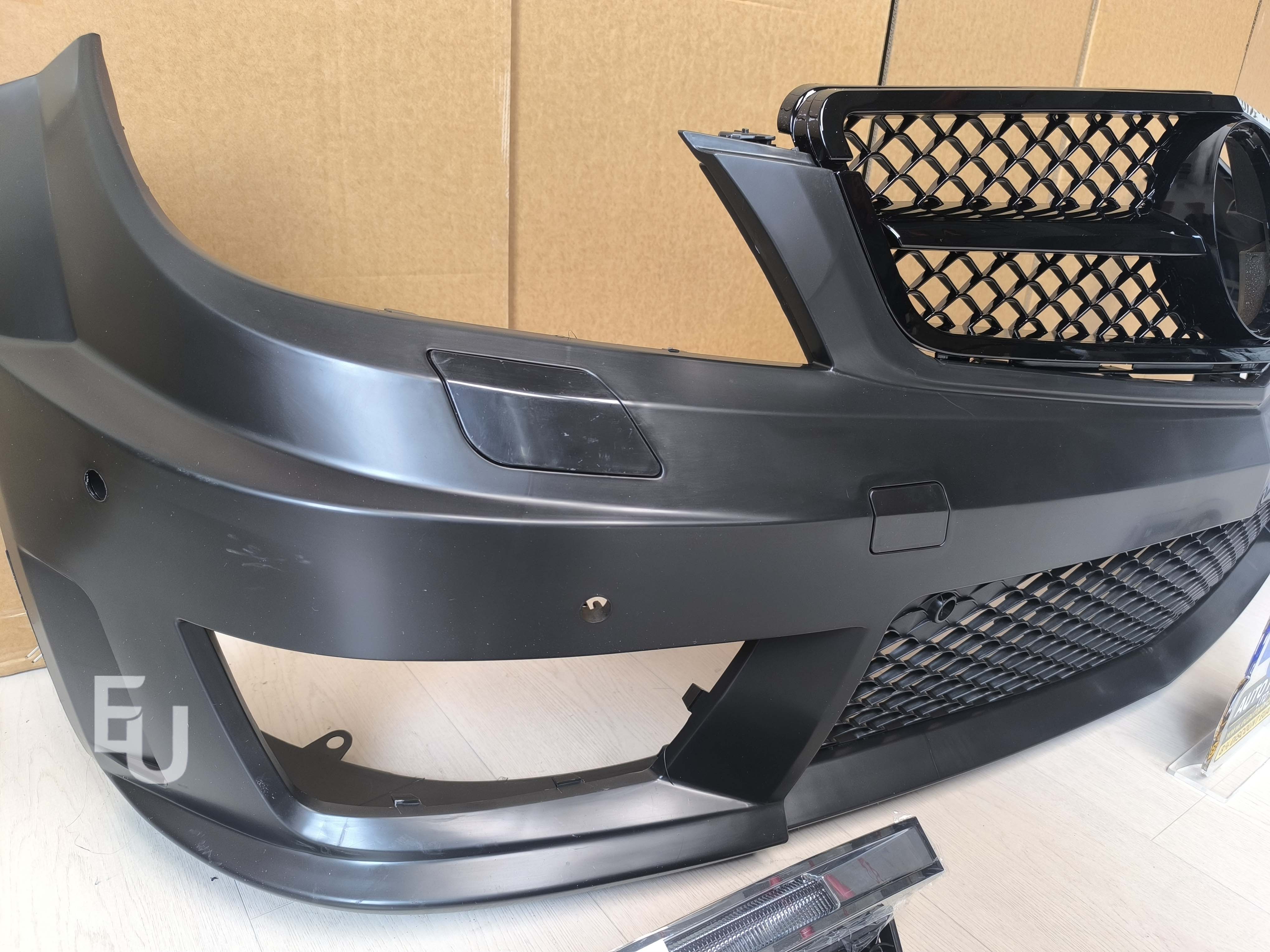 FOR MERCEDES C CLASS W204 C204 S204 C63 LOOK FRONT BUMPER 2011-2015 FACELIFT
