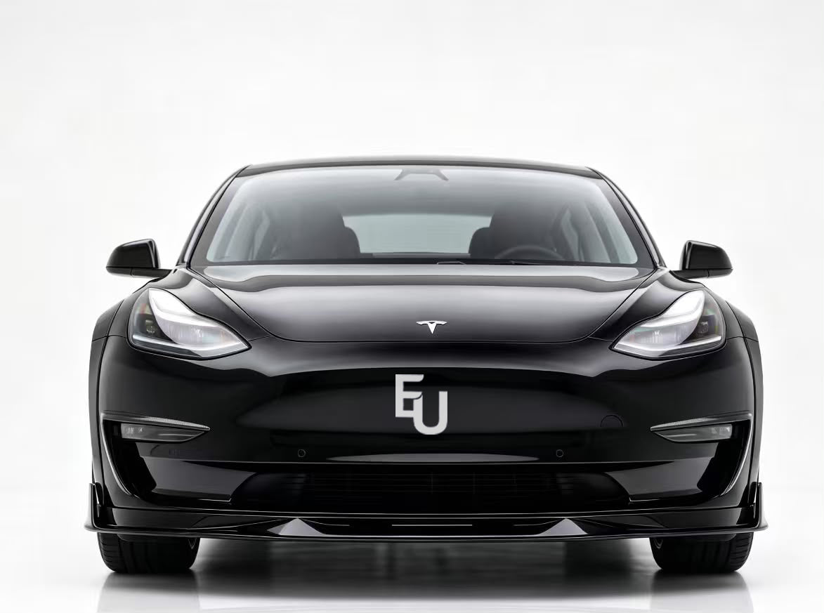 BRAGE DESIGN AERO BODY KIT FRONT SPLITTER REAR DIFFUSER FOR TESLA MODEL 3 2017+