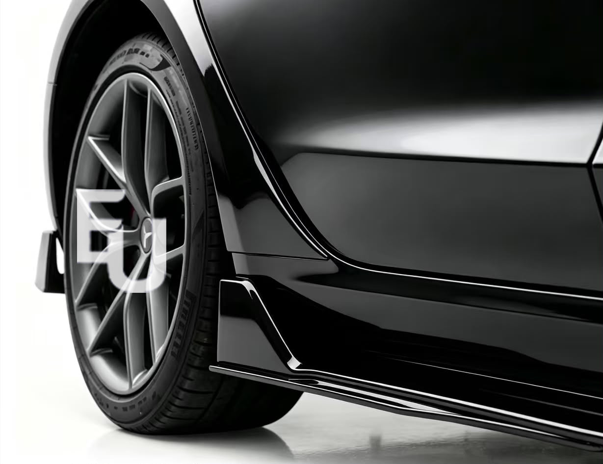 BRAGE DESIGN AERO BODY KIT FRONT SPLITTER REAR DIFFUSER FOR TESLA MODEL 3 2017+