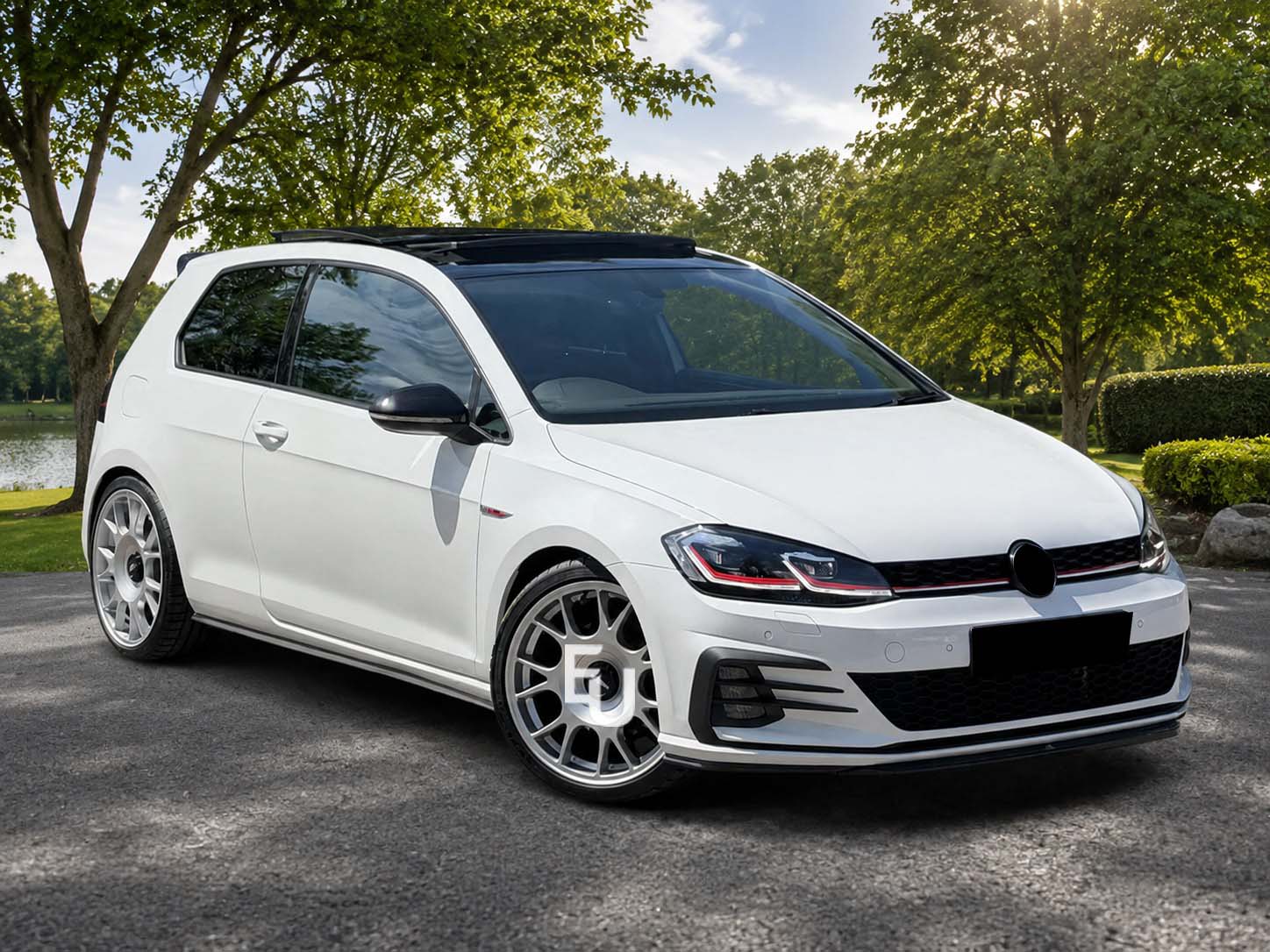 FOR VW GOLF MK7 2013-2016 MK7.5 GTI STYLE FRONT BUMPER SIDE SKIRTS REAR DIFFUSER