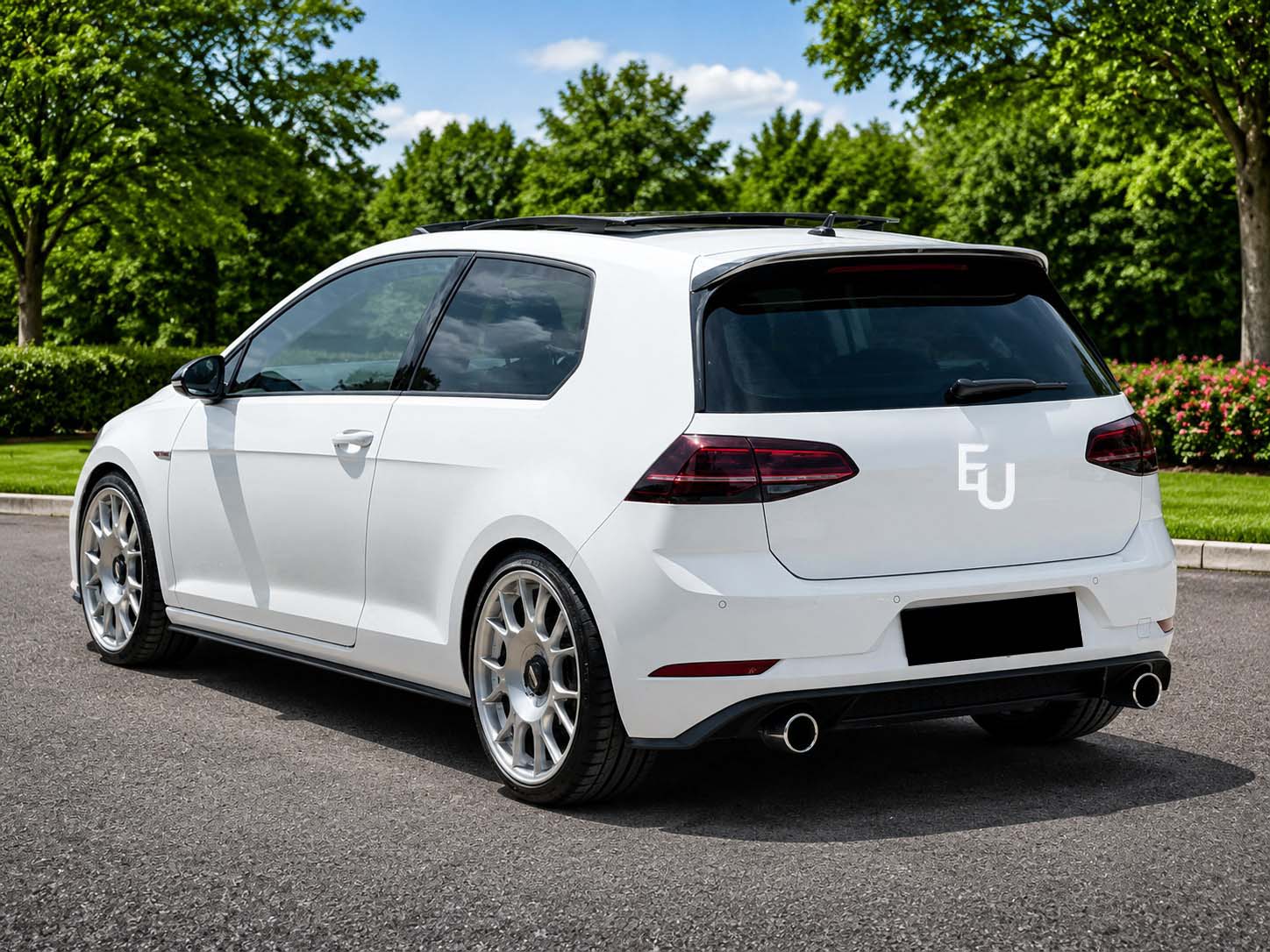 FOR VW GOLF MK7 2013-2016 MK7.5 GTI STYLE FRONT BUMPER SIDE SKIRTS REAR DIFFUSER