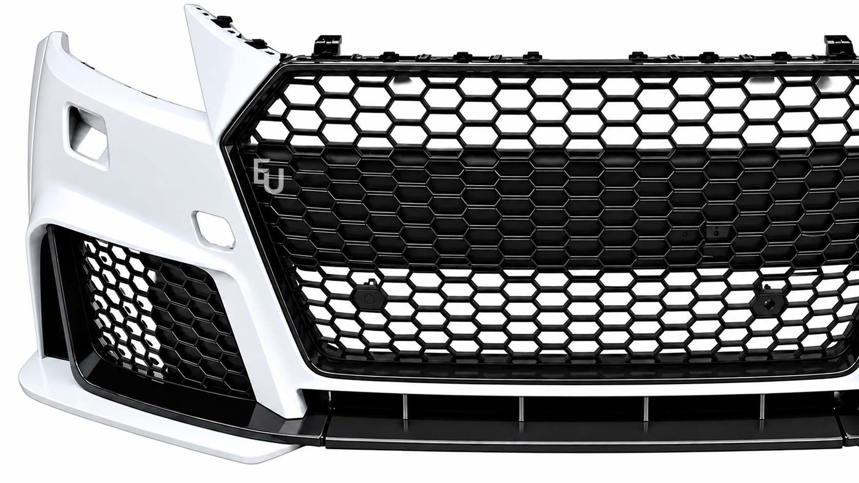 TTRS LOOK CONVERSION FRONT BUMPER BODY KIT FOR AUDI TT MK3 8S 2014-2018 W/GRILLE