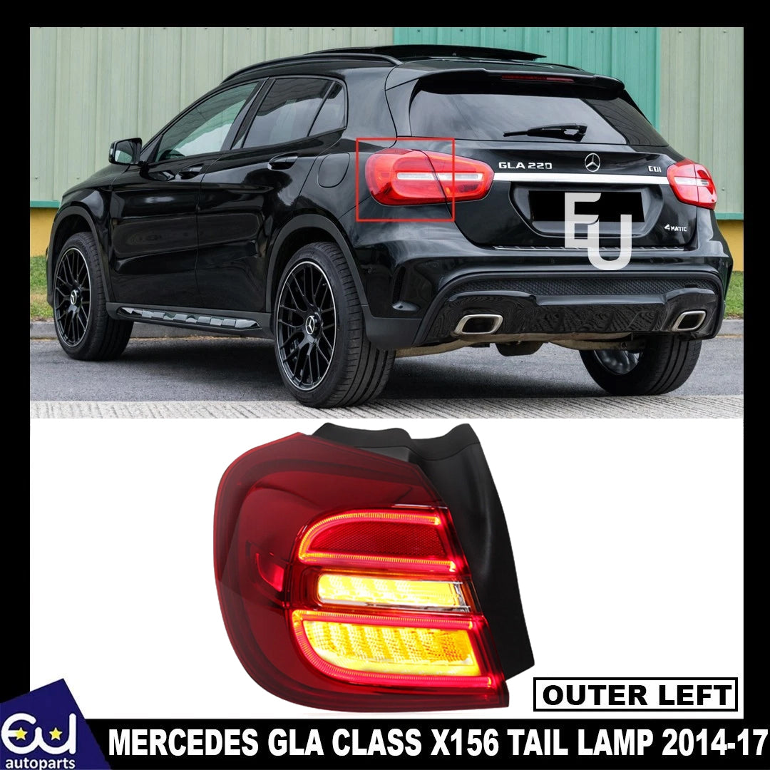 FOR MERCEDES GLA CLASS X156 LED 14-17 LEFT PASSENGER SIDE REAR TAIL LIGHT LAMP