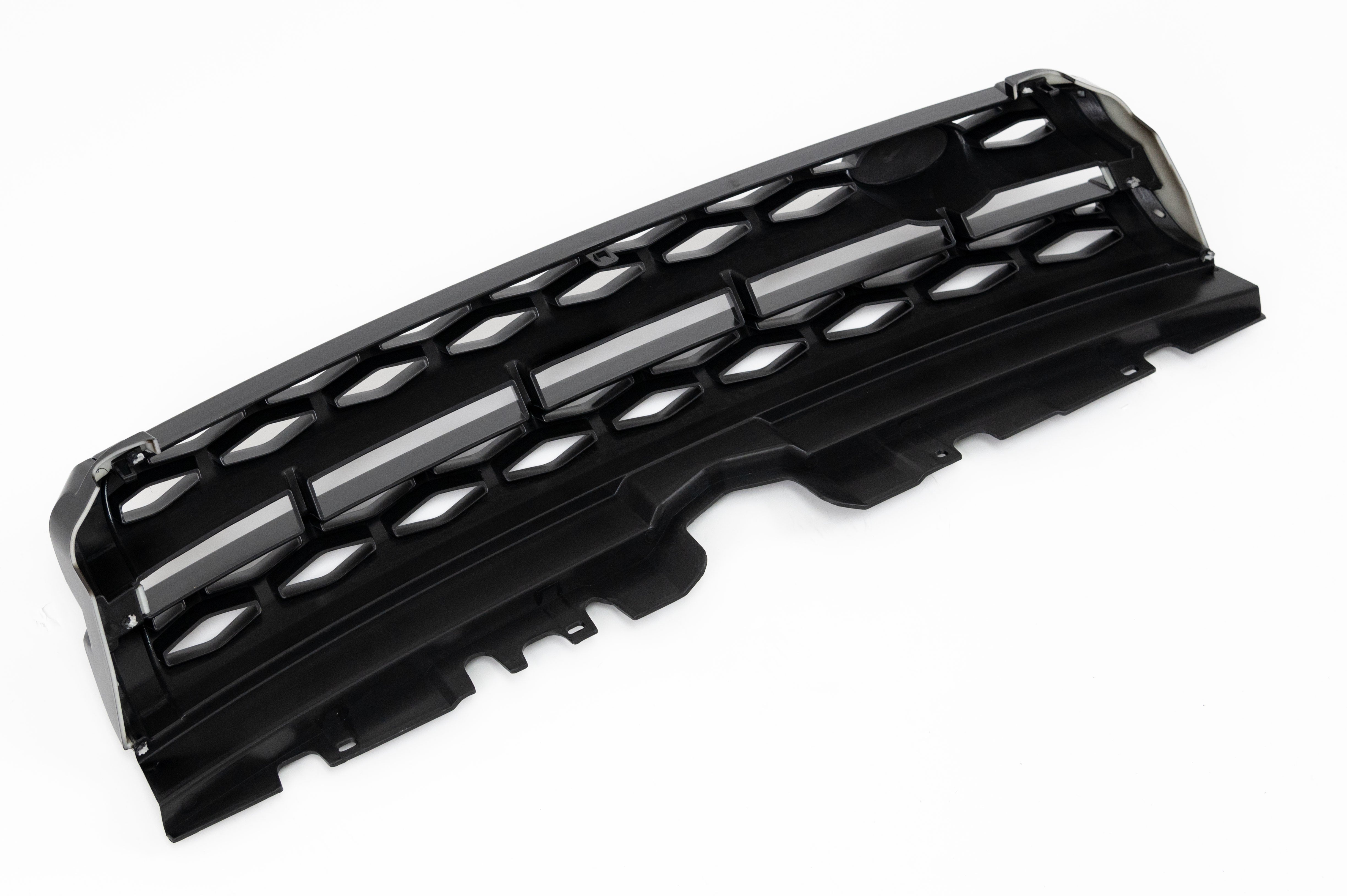 GLOSS BLACK FRONT GRILLE FOR RANGE ROVER EVOQUE DYNAMIC PRESTIGE PURE 2011-2015