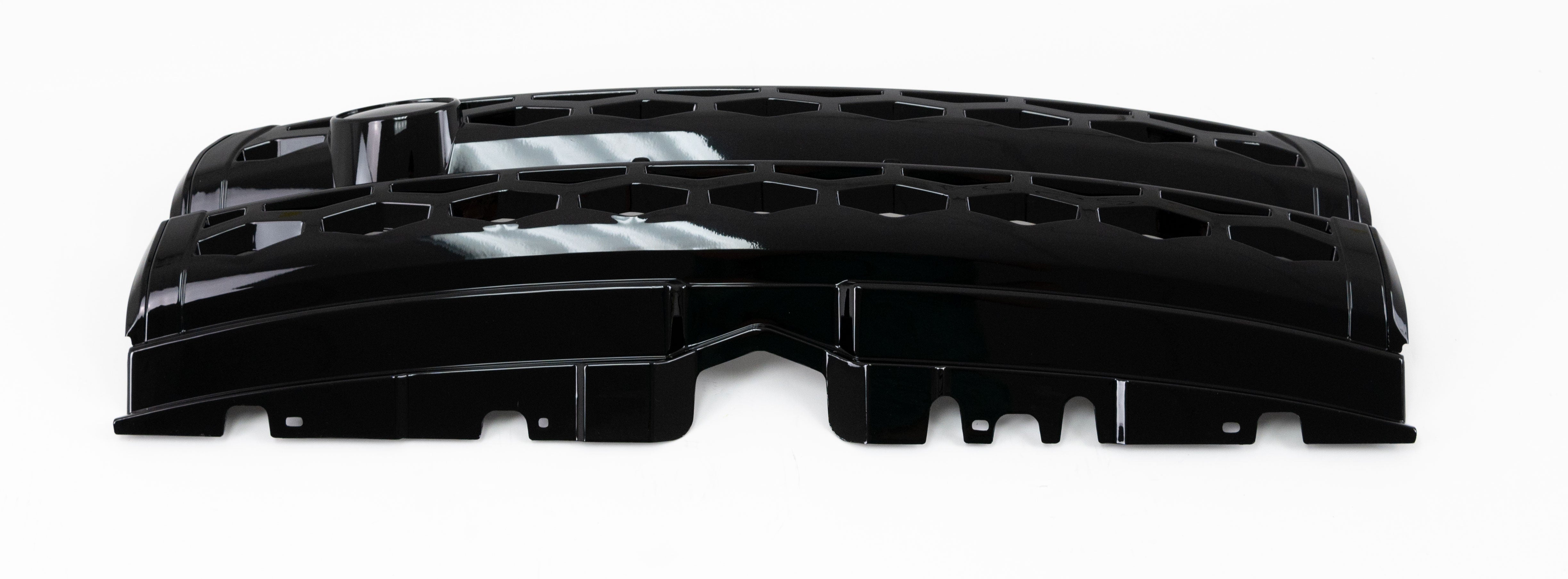 GLOSS BLACK FRONT GRILLE FOR RANGE ROVER EVOQUE DYNAMIC PRESTIGE PURE 2011-2015