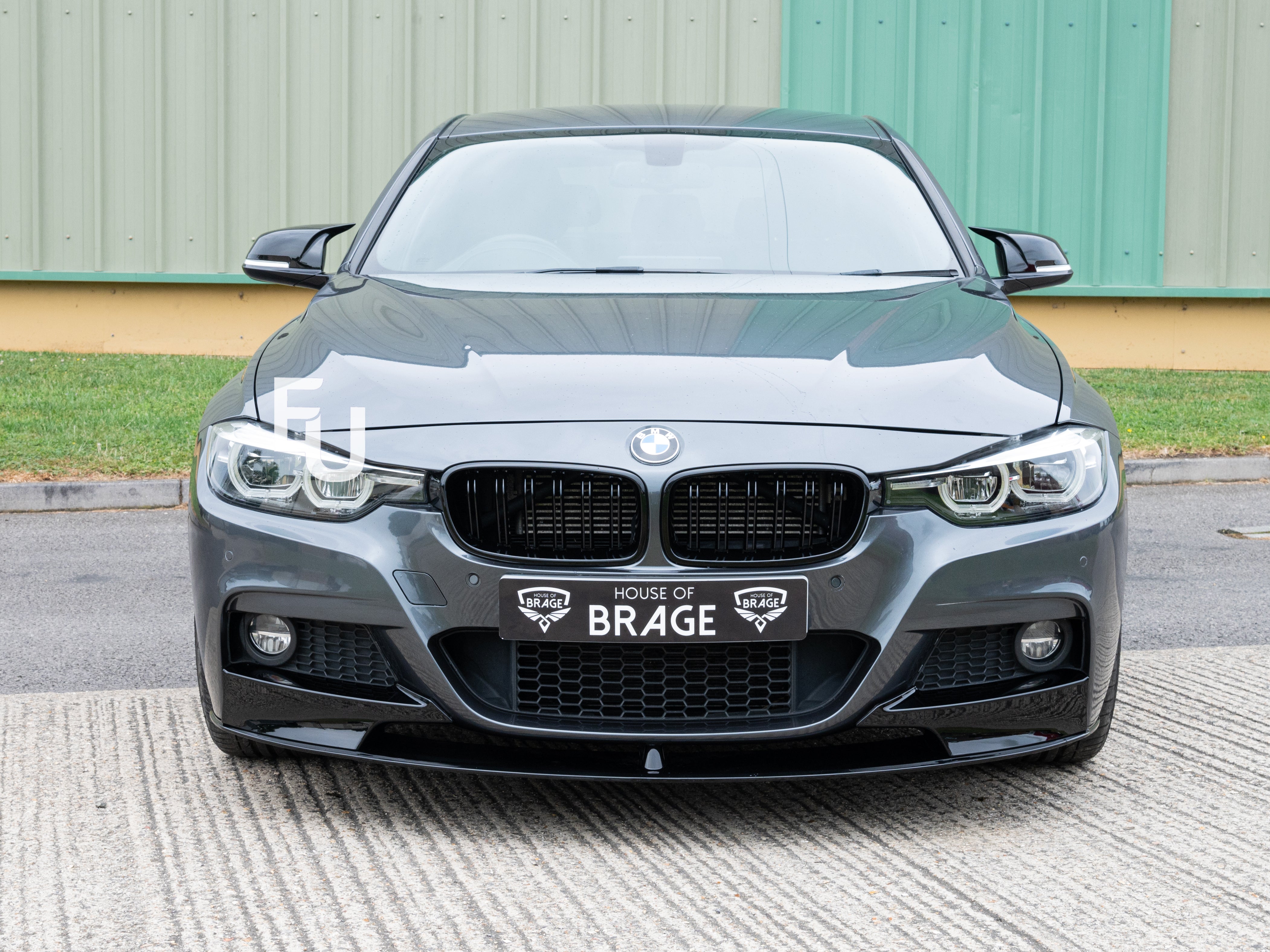 FOR BMW 3 SERIES F30 F31 M SPORT LOOK FRONT BUMPER BODYKIT W/PDC GRILL 2015-2019