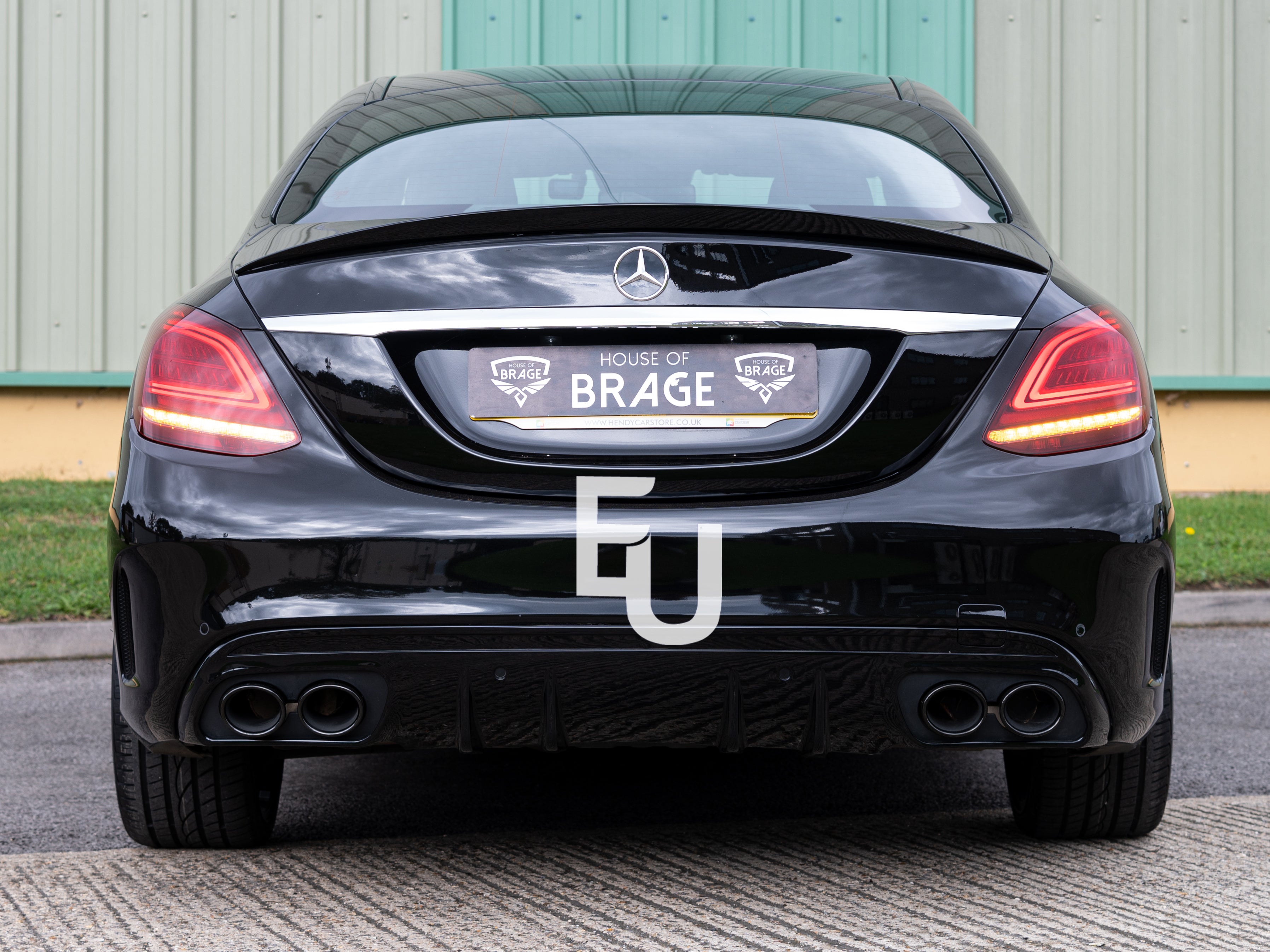 FOR MERCEDES C CLASS W205 LH+RH SIDE PAIR LED UPGRADE REAR TAIL LIGHT LAMP 2015+