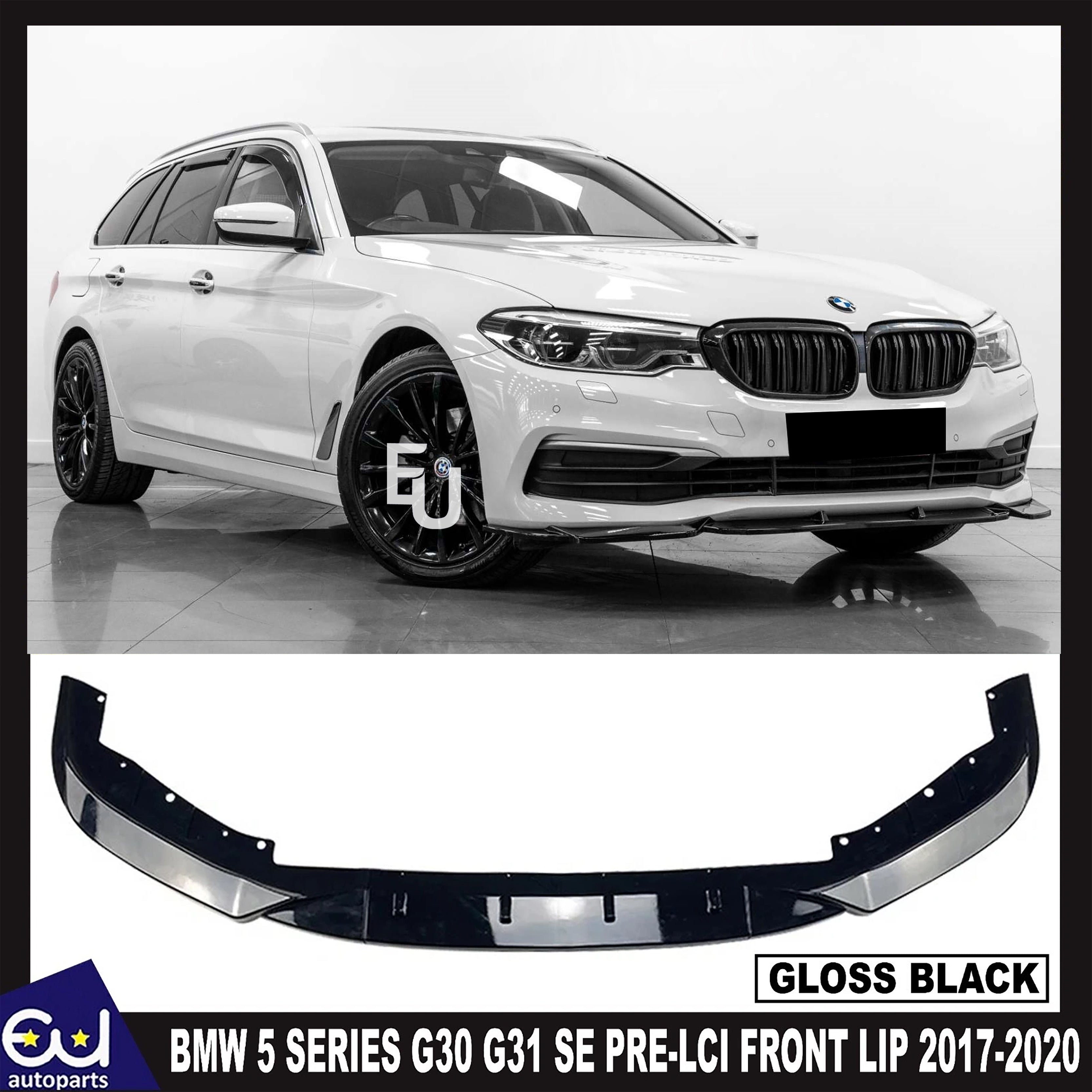 FOR BMW 5 SERIES G30 G31 STANDARD SE PRE-LCI FRONT SPLITTER LIP SPOILER 17-2020