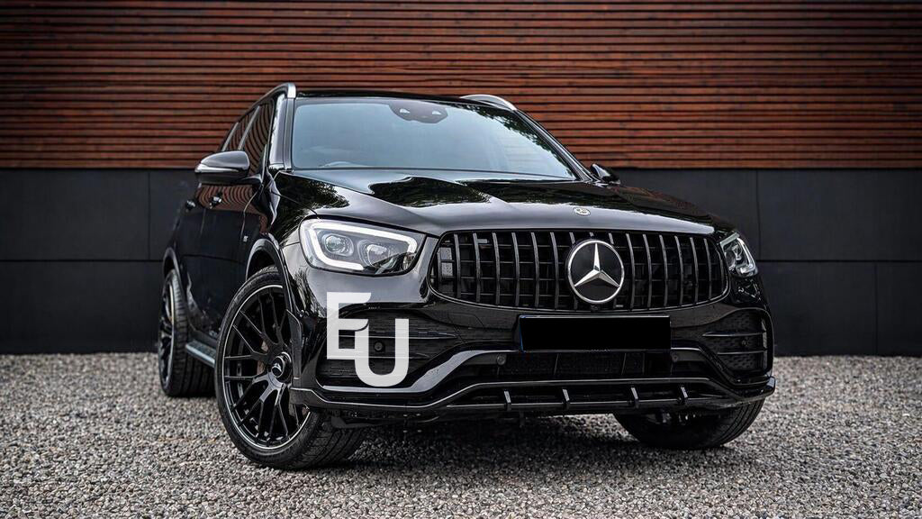 PANAMERICANA GT STYLE FRONT GRILLE GRILL FOR MERCEDES GLC X253 C253 LCI 2019-23