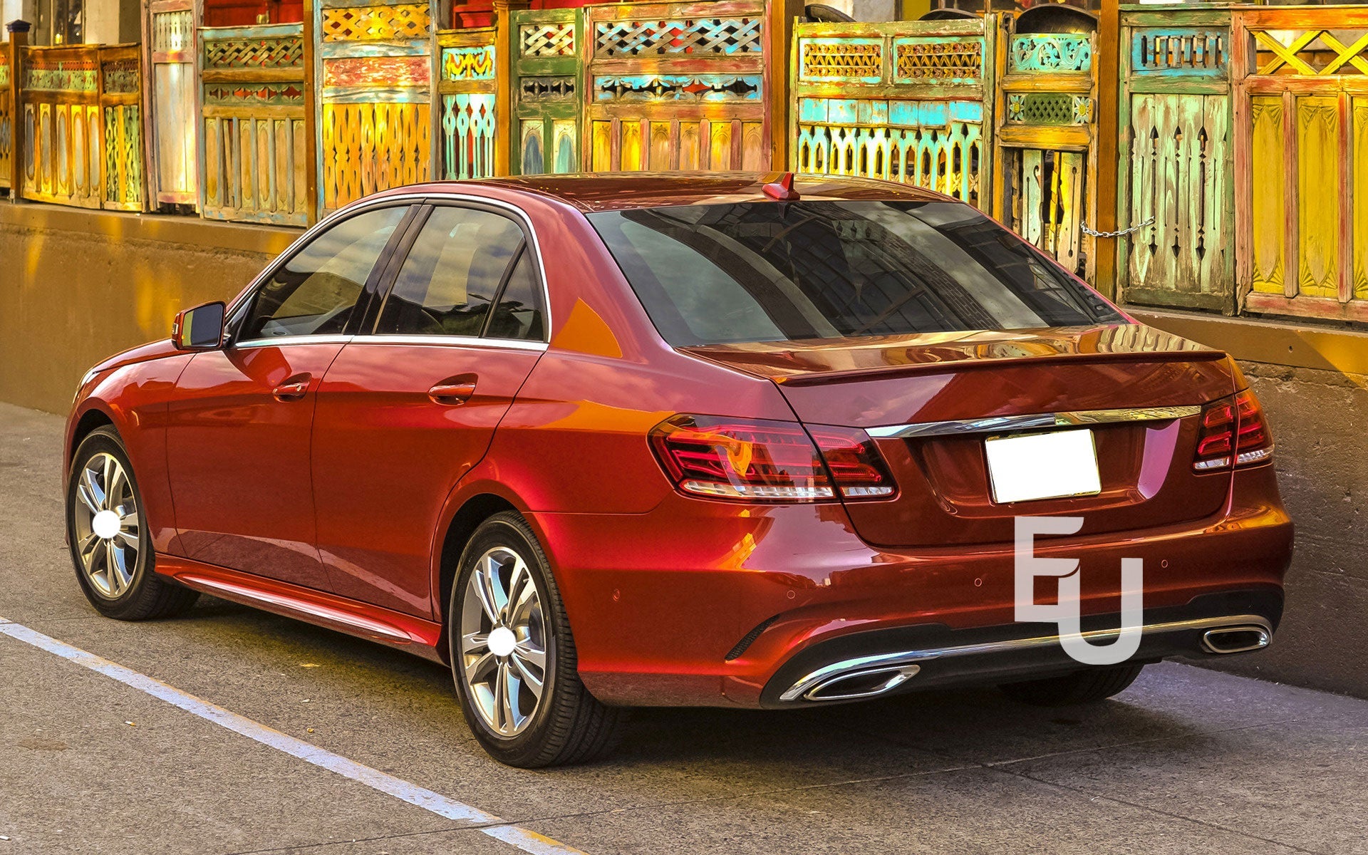 Left Side Outer Rear Tail Light Brake Lamp For Mercedes E-Class W212 2013-2016