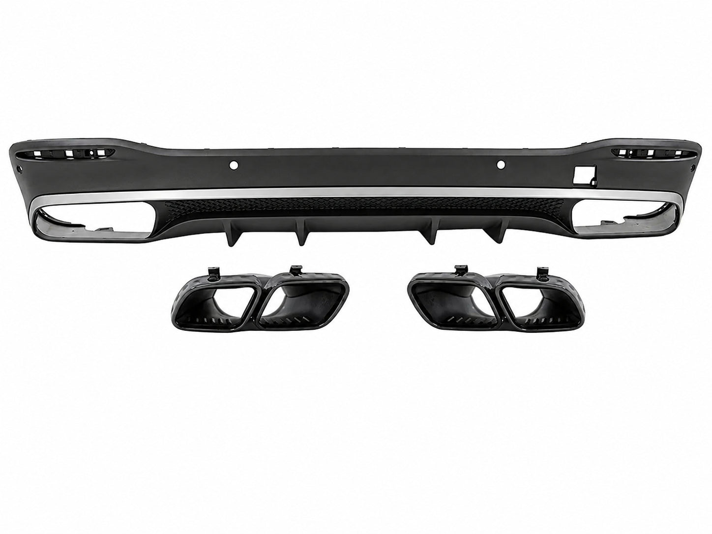 GLE63 CONVERSION FRONT BUMPER BODYKIT REAR DIFFUSER FOR MERCEDES GLE W167 19-23