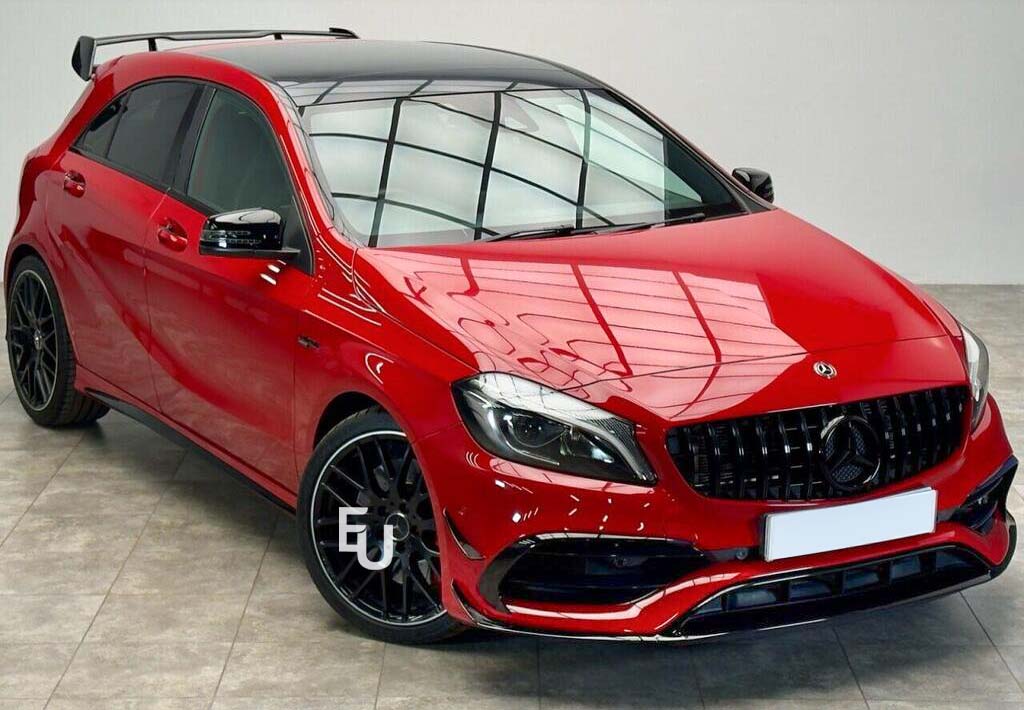FOR MERCEDES A-CLASS W176 2013-2018 A45 CONVERSION FRONT & REAR BUMPER BODYKIT