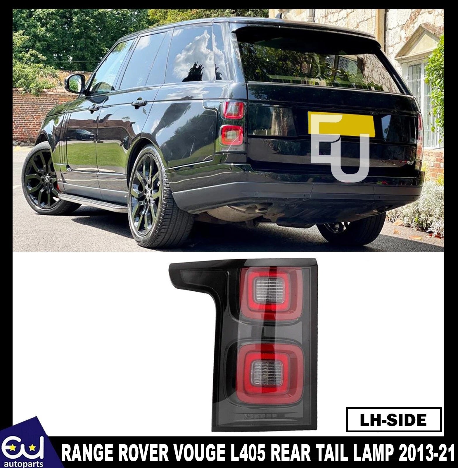 LEFT N/S REAR TAIL LIGHT BRAKE LAMP FOR LAND RANGE ROVER VOGUE L405 2013-2021 UK