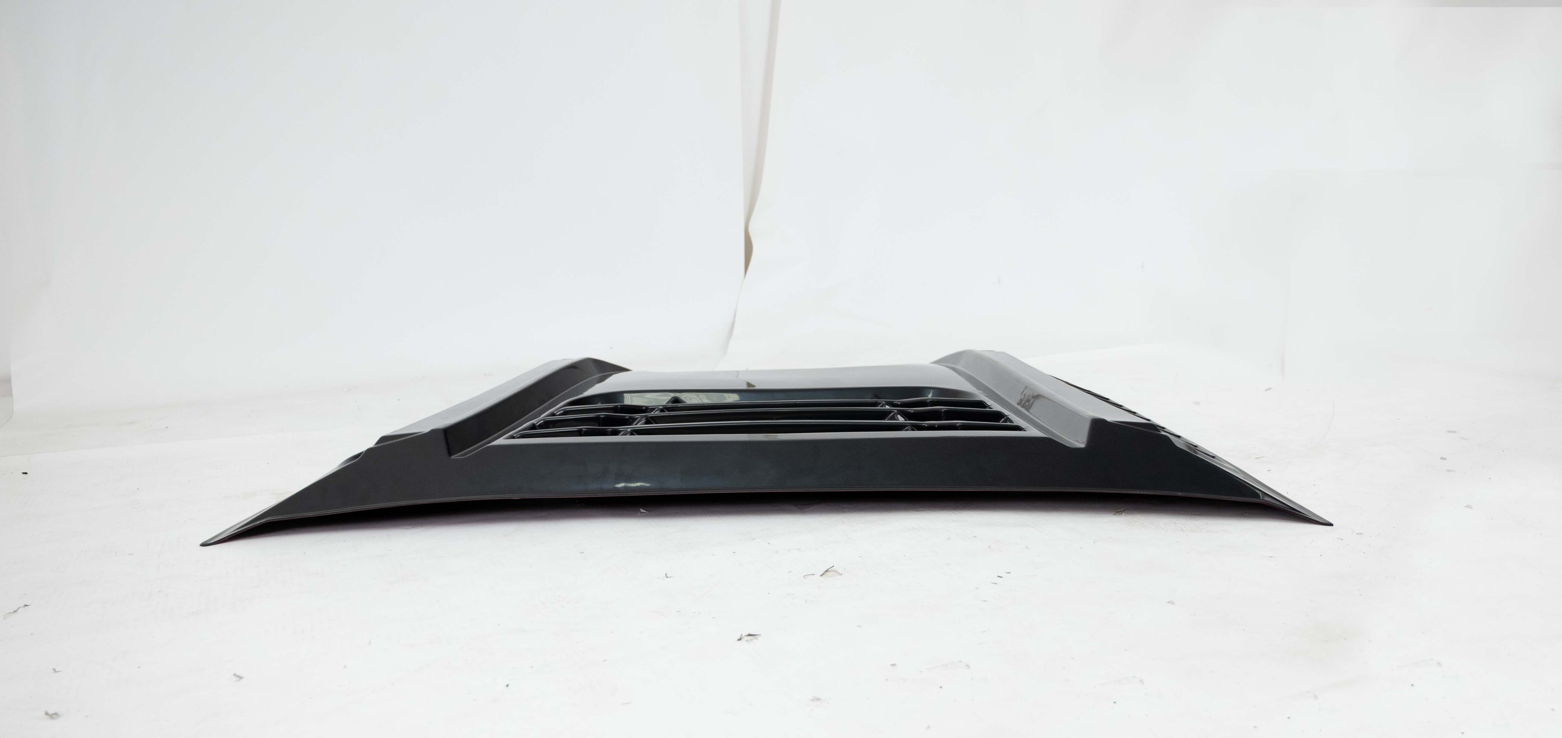 MATTE BLACK BONNET SCOOP HOOD VENT COVER FOR FORD RANGER T9 WILDTRAK 2022+