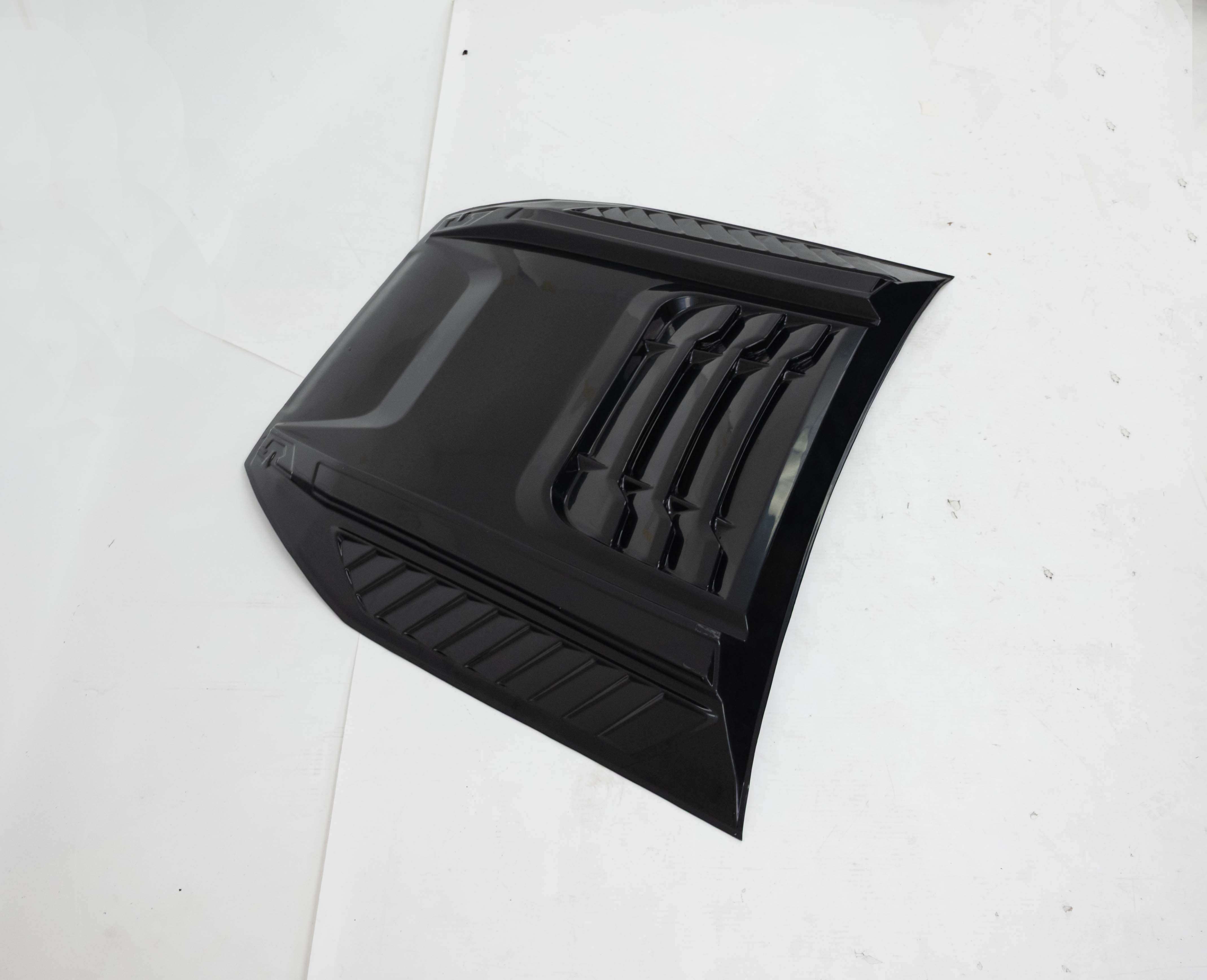 MATTE BLACK BONNET SCOOP HOOD VENT COVER FOR FORD RANGER T9 WILDTRAK 2022+