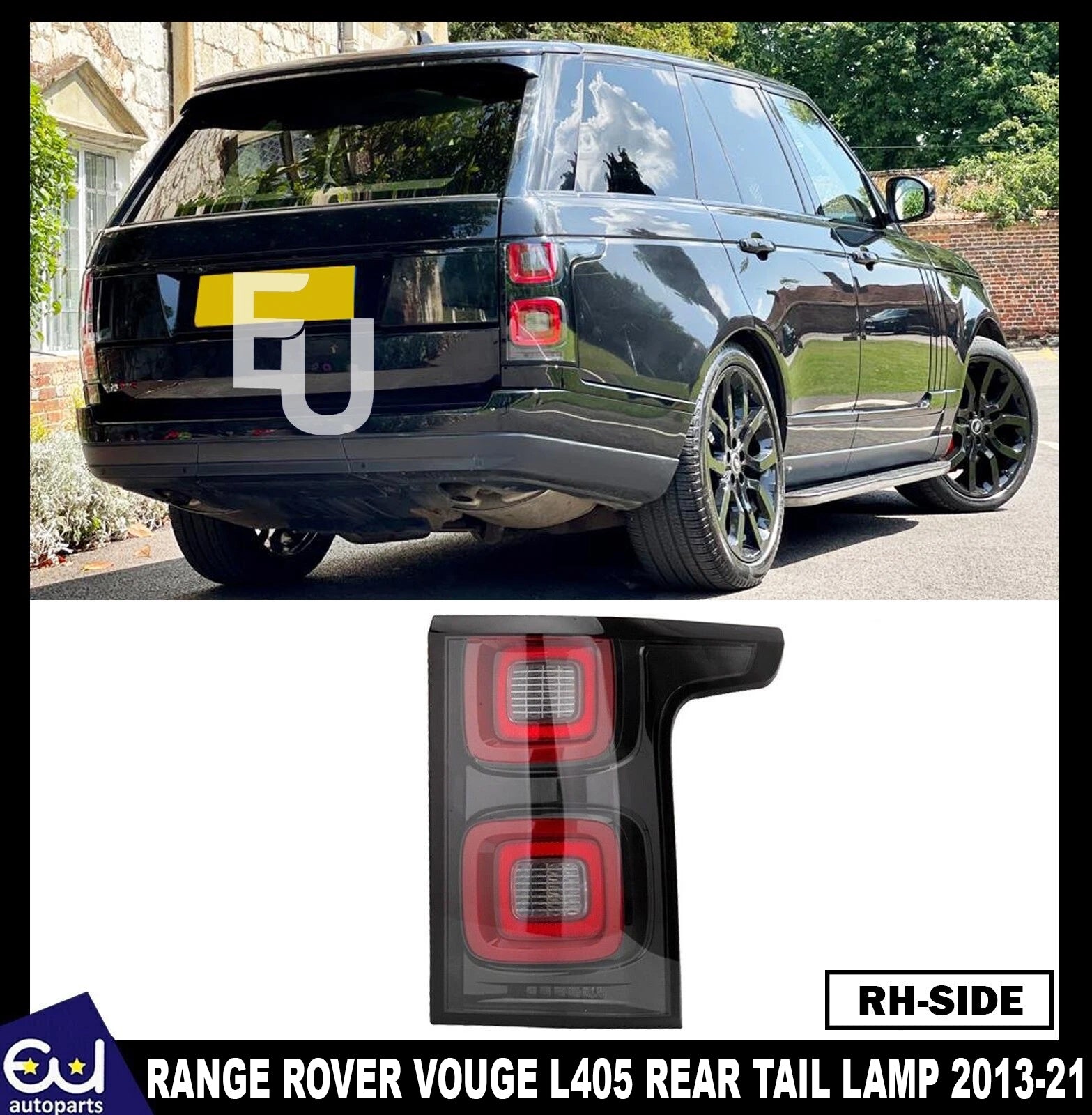 FOR LAND RANGE ROVER VOGUE L405 RIGHT SIDE REAR TAIL LIGHT LAMP 2013-2021
