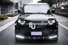 GLOSS LED FRONT LIP SPLITTER BUMPER FOR LAND ROVER DEFENDER 90 110 130 L663 20+