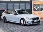 FOR BMW 3 SERIES G21 LCI 2022+ BODYKIT FRONT SPLITTER QUAD REAR DIFFUSER W/LED