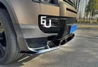 FOR LAND ROVER DEFENDER L663 DRL FRONT LIP SPLITTER BUMPER DIFFUSER BODYKIT 20+