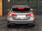 FOR MERCEDES A CLASS W177 AMG A45 LOOK REAR DIFFUSER TAILPIPES & ROOF SPOILER